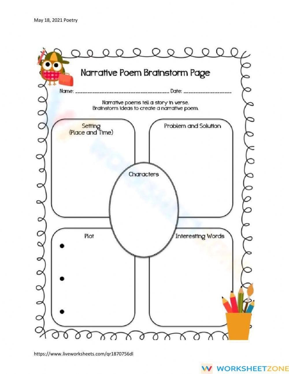 Narrative Writing and Poetry - Page 5