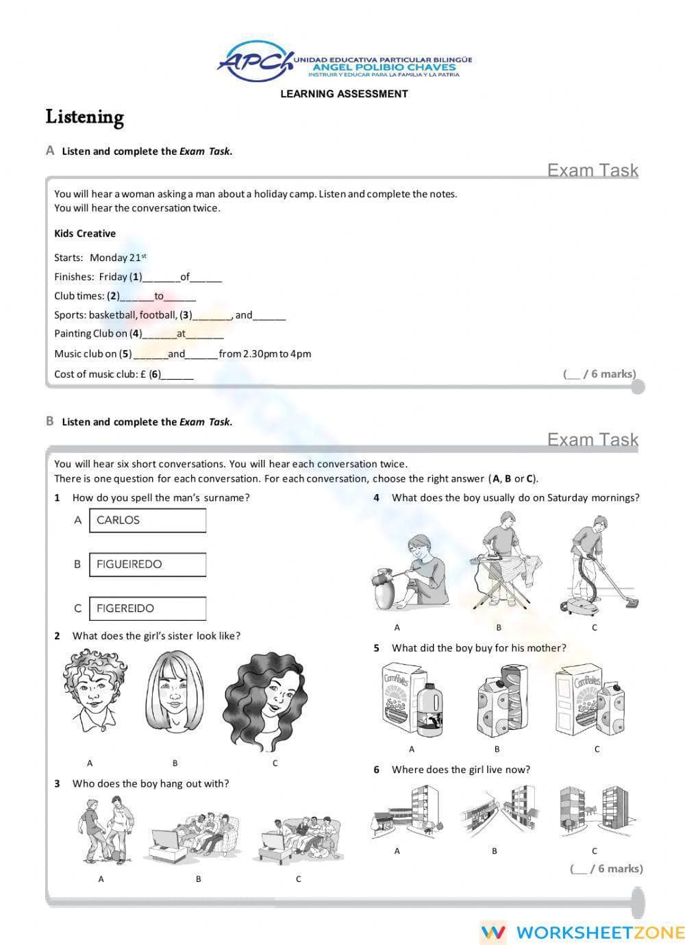 CCSS L.9-10.1 Worksheet: 9th Grade ELA Essential Exam - Page 4