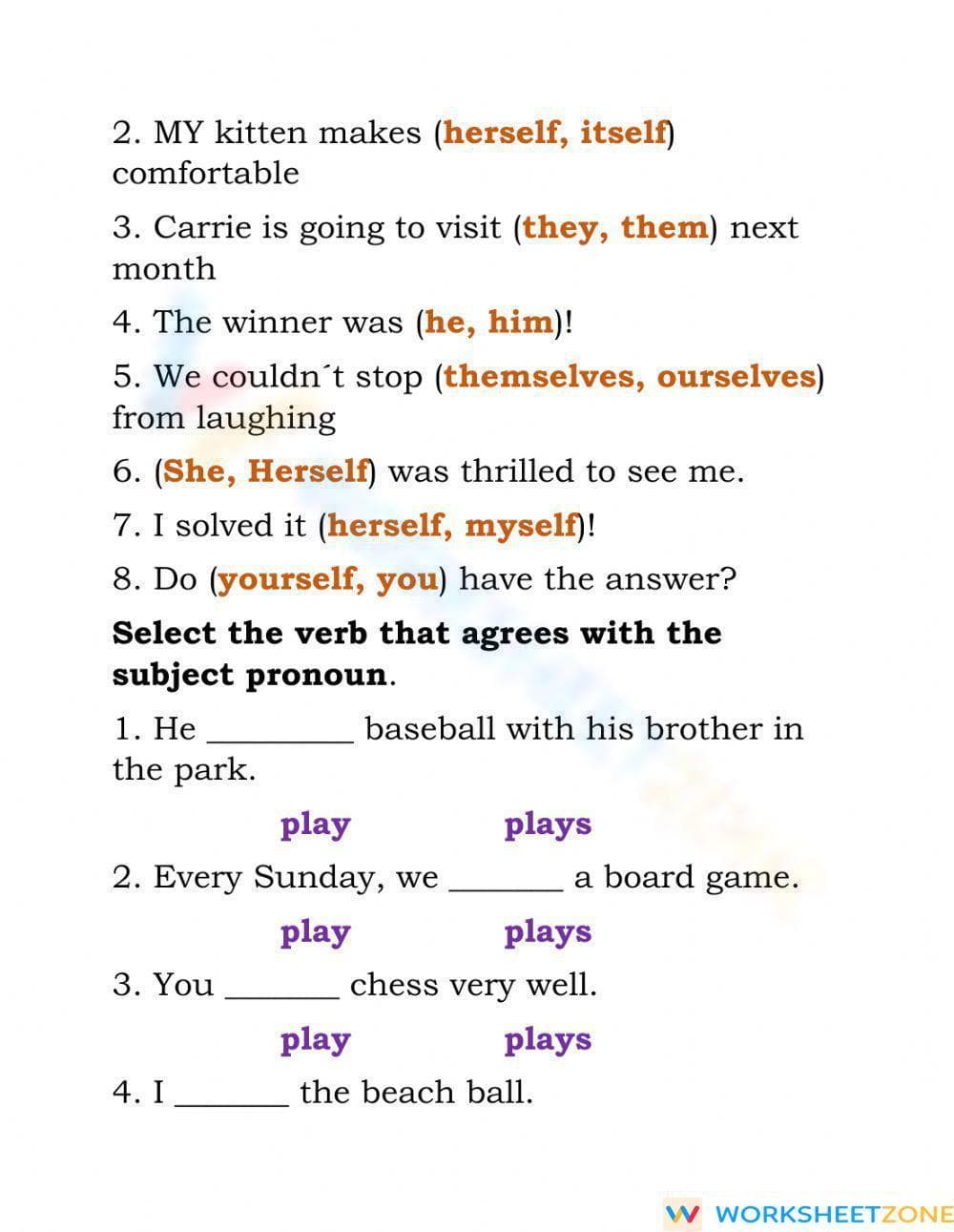 Essential Language Review 3 | Grade 4-6 ELA Worksheet - Page 2