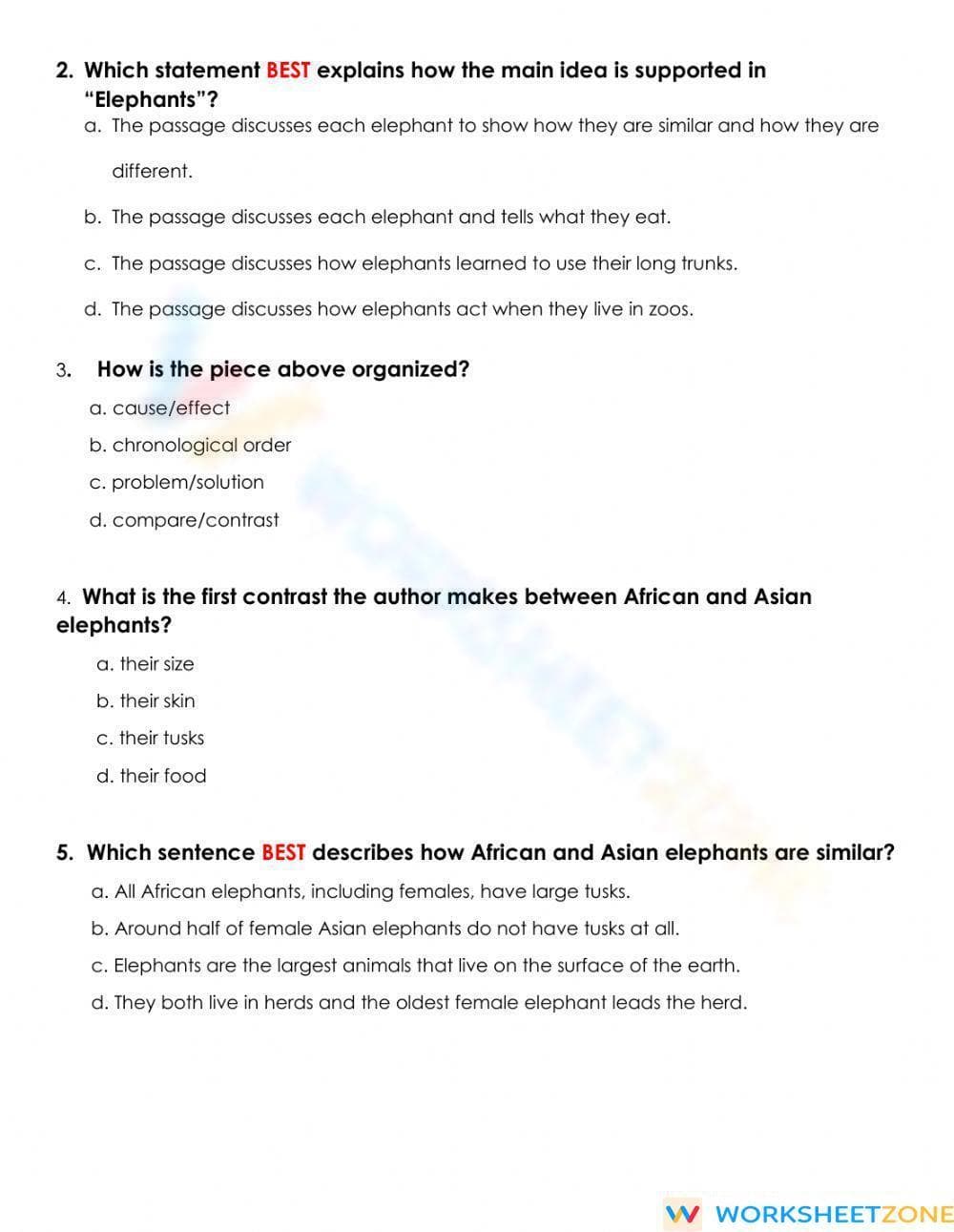 Homework RI.4: Comprehensive Reading Comprehension - Page 2