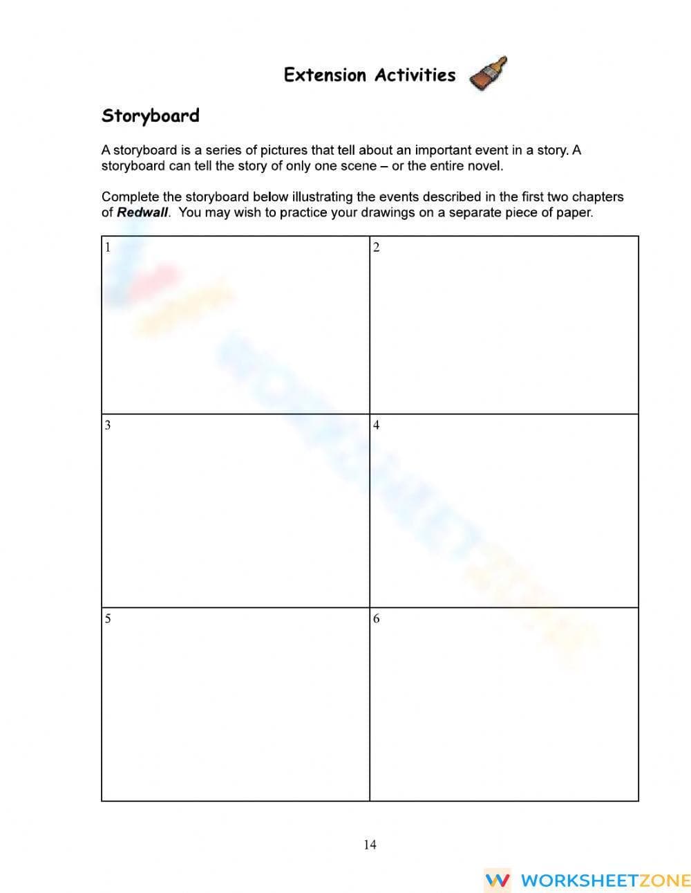Redwall Novel Study Part 2 Worksheet | Grade 7-10 Essential - Page 5