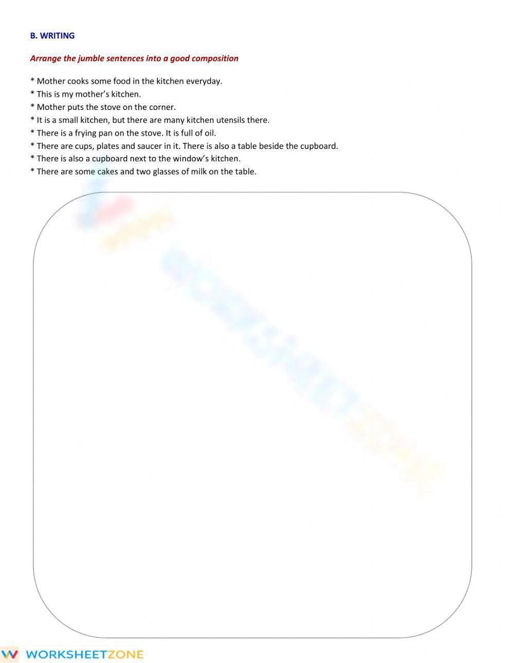 Essential Descriptive Text Worksheet | Grade 6 ELA - Page 2