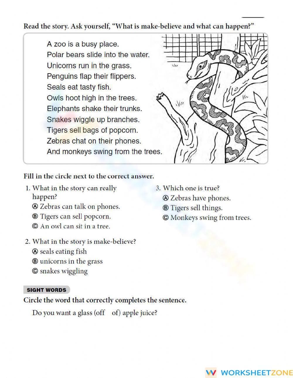 Grade 1-3 ELA Homework Pack | Essential Printable Skills - Page 3