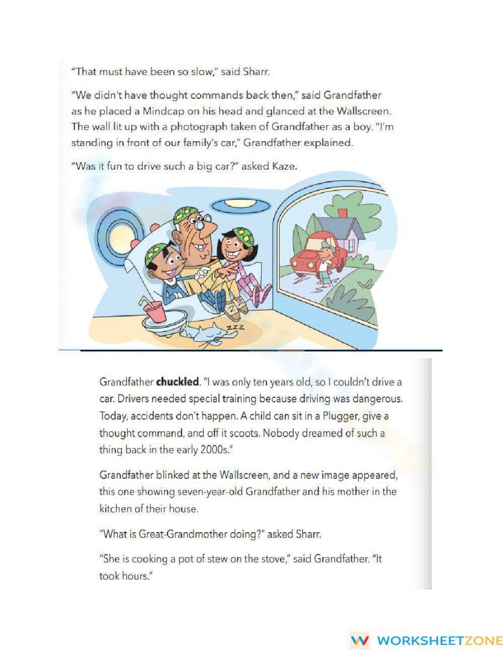 Printable Compare and Contrast Worksheet | Grade 5 ELA - Page 2