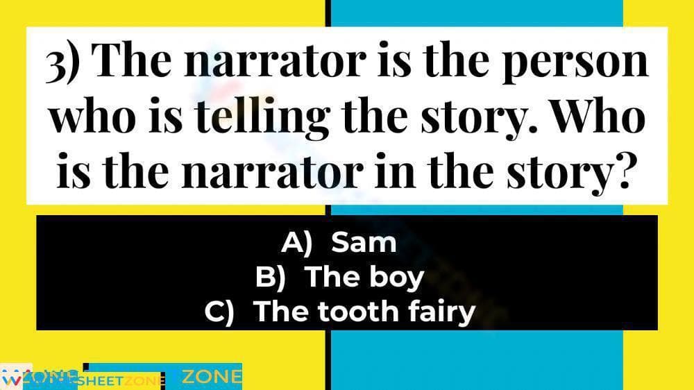 Printable Loose Tooth Quiz | Grade 3-5 ELA Ready - Page 3
