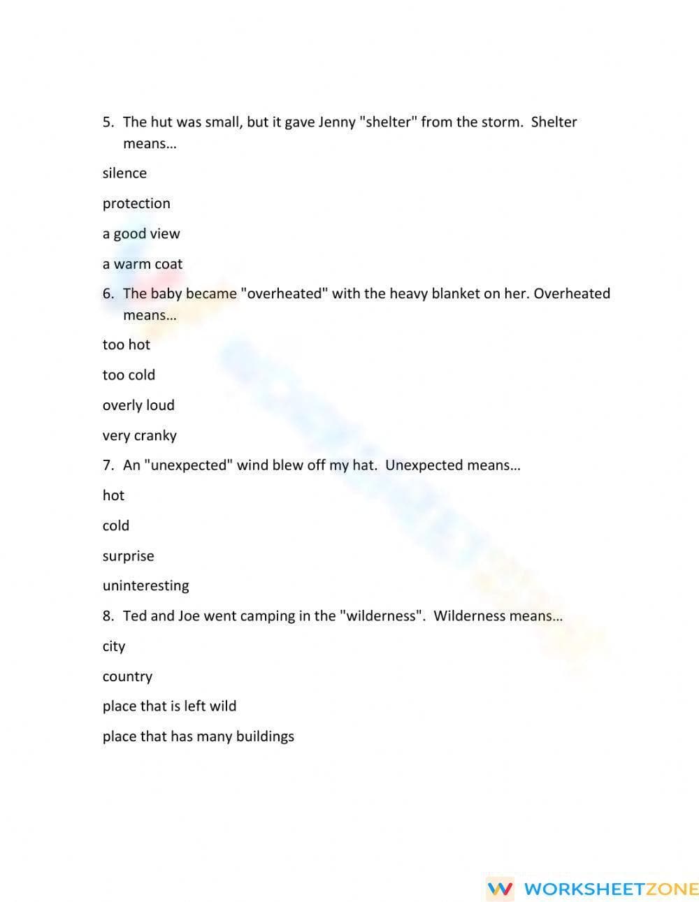 Printable Life on the Ice Worksheet | Grade 3-4 ELA - Page 2