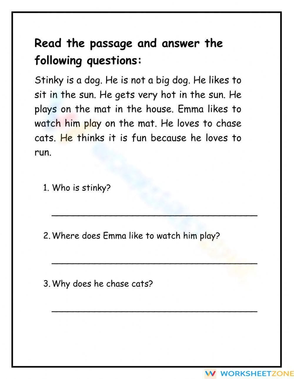 Essential ARP Language Diagnostic Test | Grade 1-4 ELA - Page 2