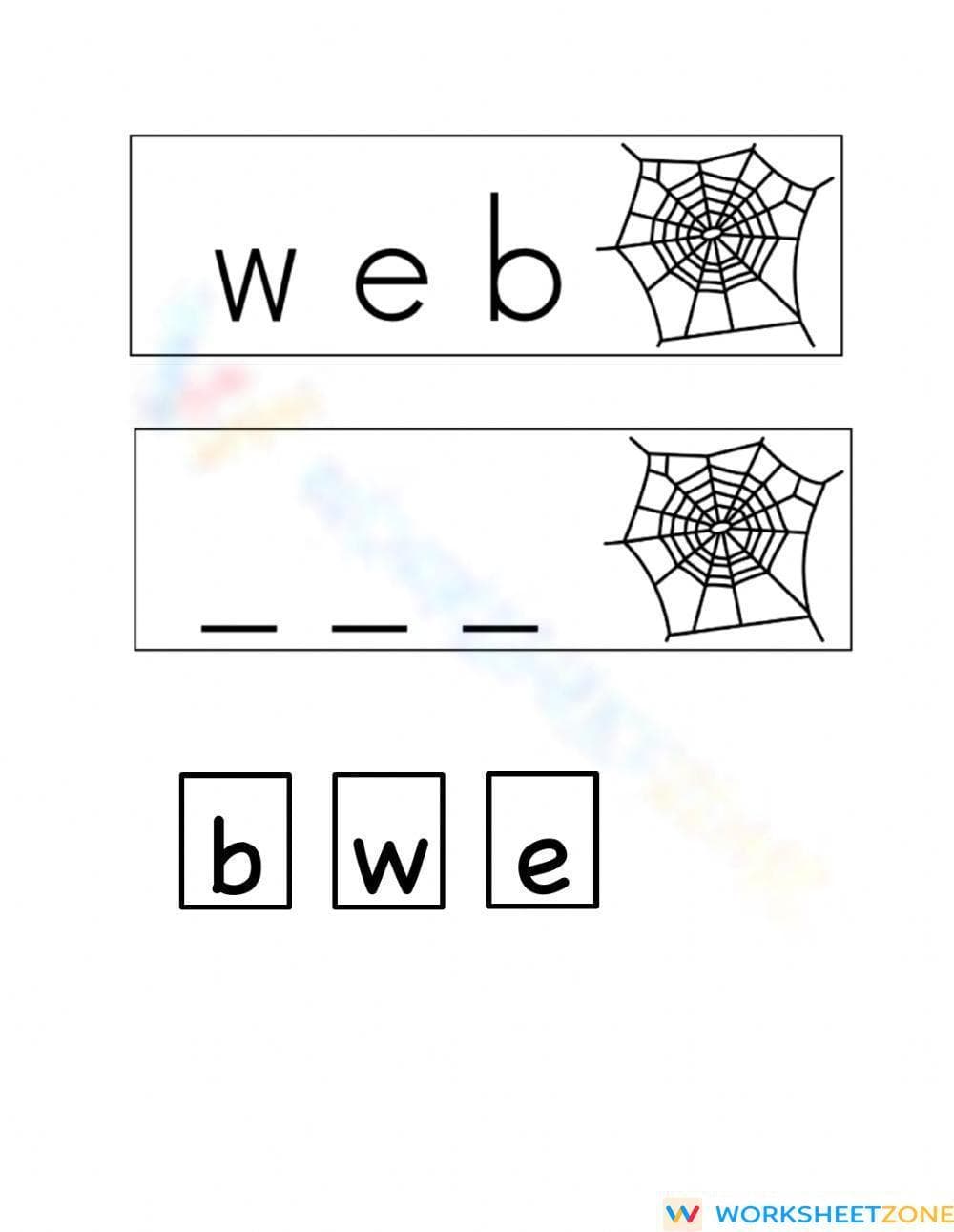 Grade K CVC Words — Printable No-Prep Worksheet - Page 3