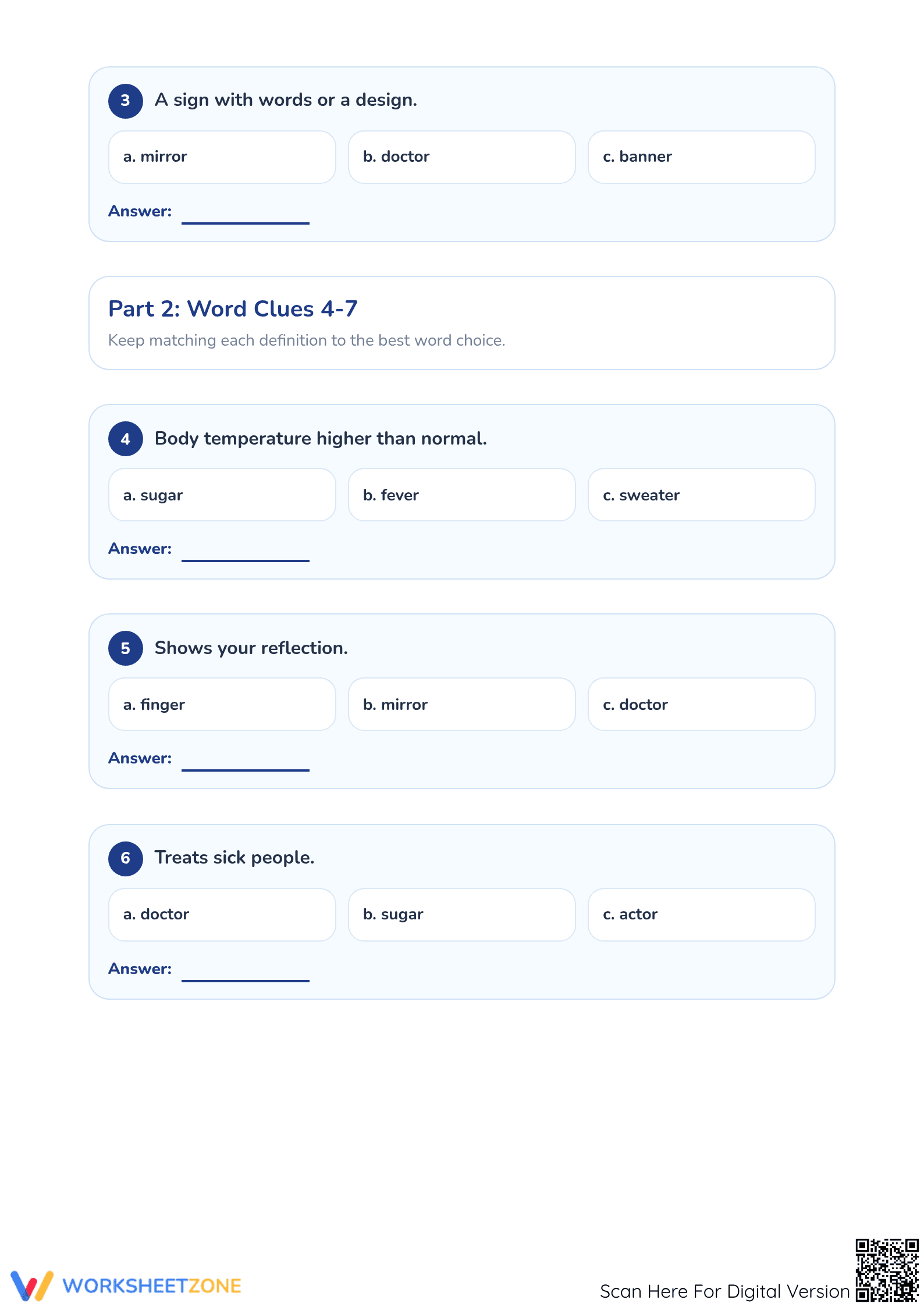 Final Shwa + /r/ Sounds Worksheet | Printable Grade 4 ELA - Page 2