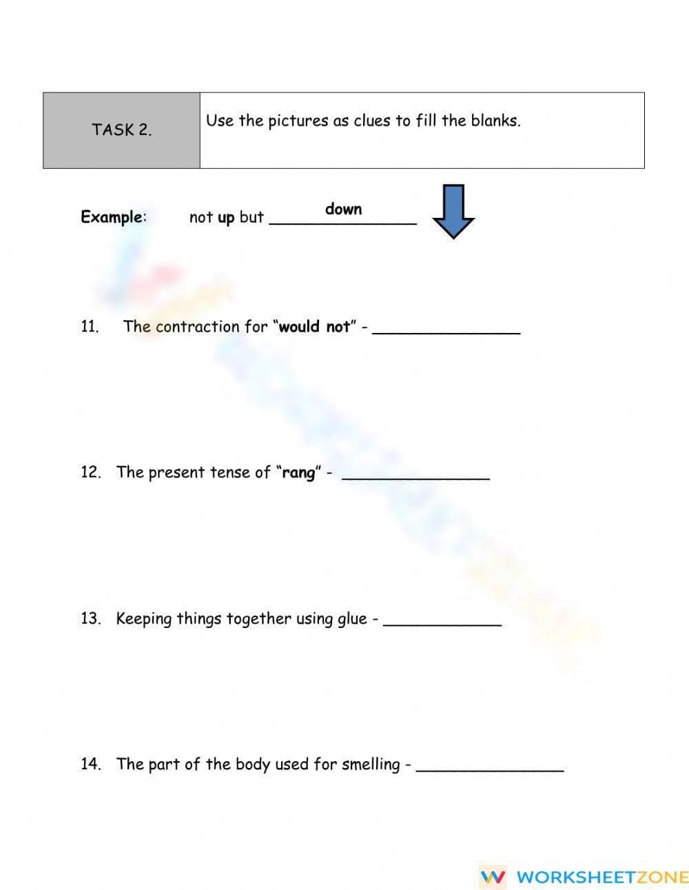 Essential High Frequency Words Spelling Worksheet | Grade 4 - Page 2