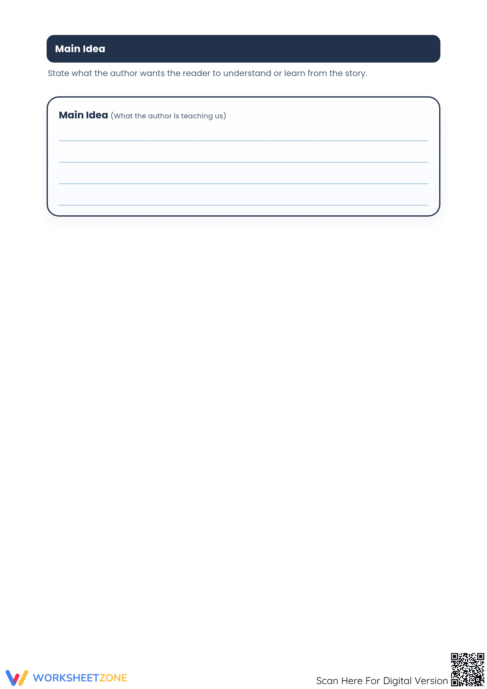 RL.4.3 Story Elements Assessment Worksheet - Grade 4 Printable - Page 3