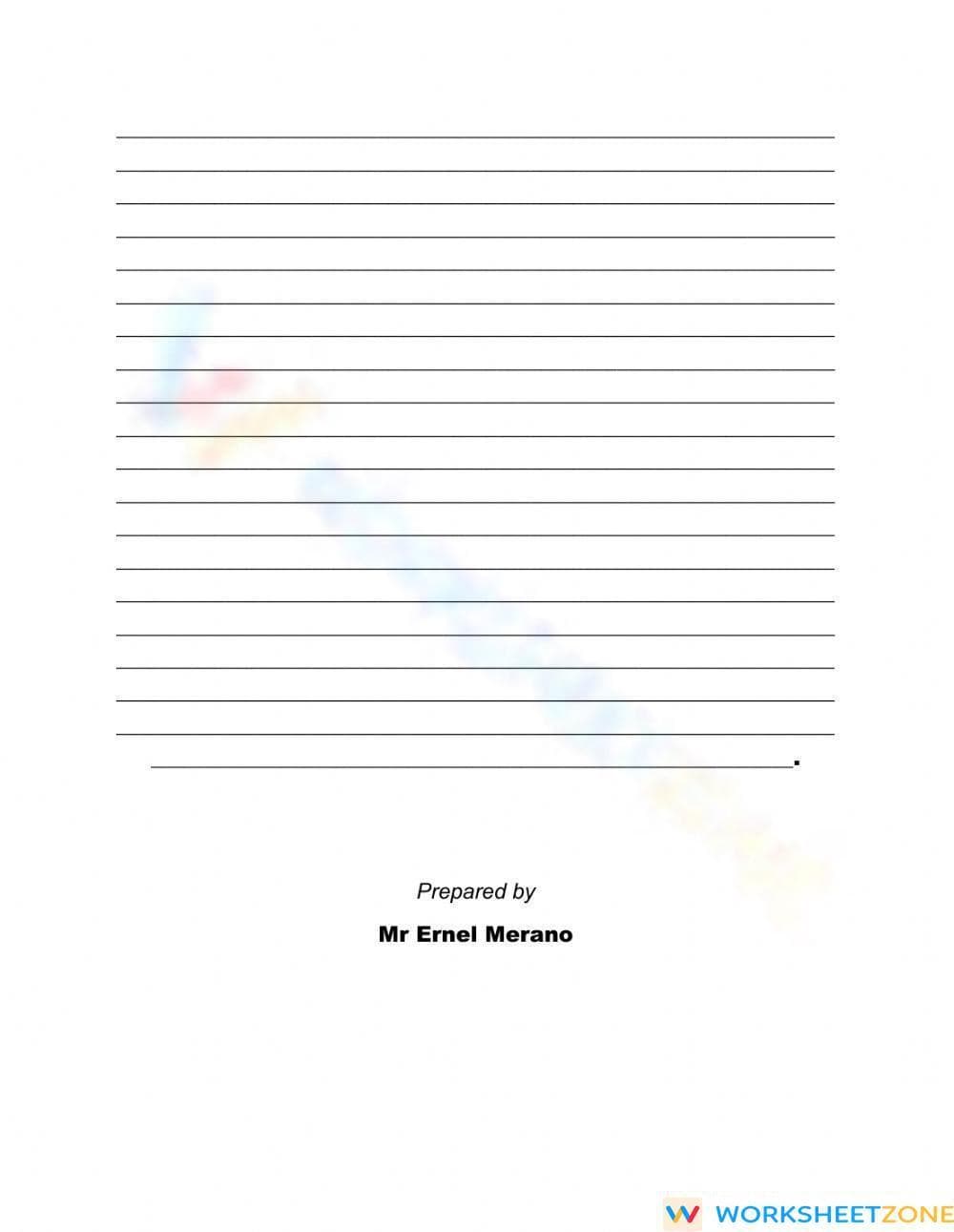 Printable Suspenseful Setting Writing Worksheet | Grade 5 - Page 2