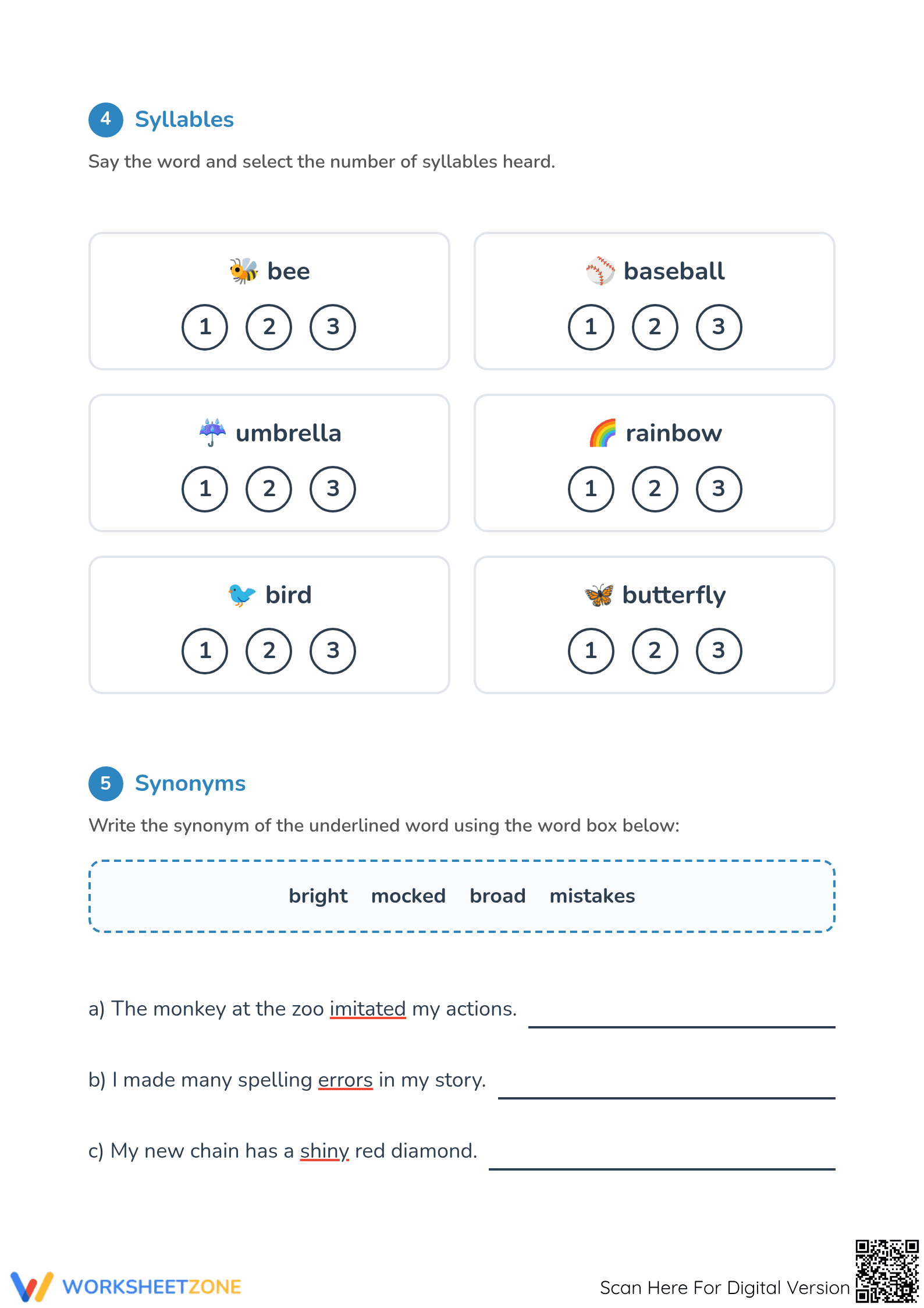 Grade 2 Phonics & Vocabulary Test: CCSS.ELA-LITERACY.RF.2.3 Aligned - Page 3