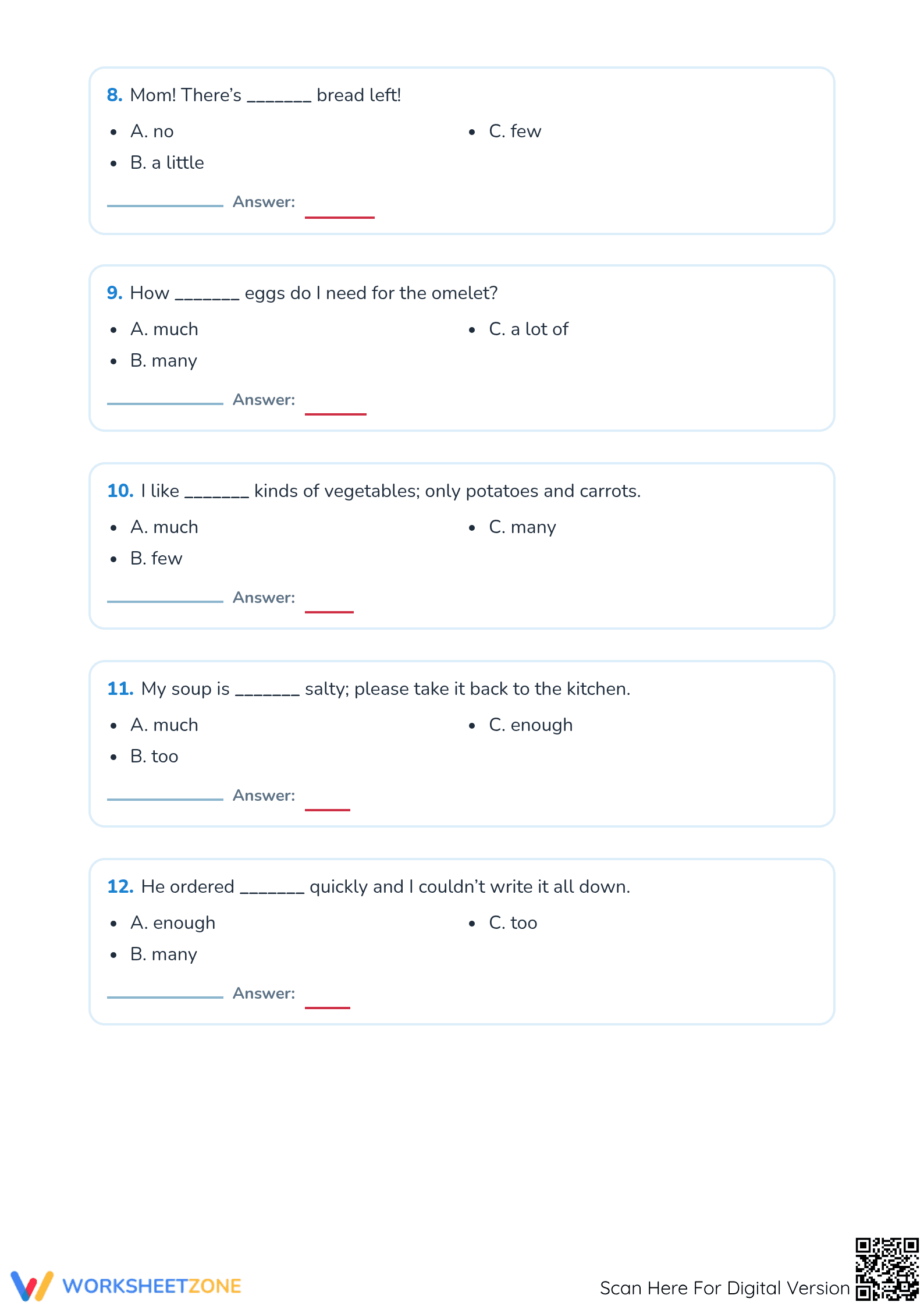 Essential Grade 1 ELA Test Mix: Printable September Assessment - Page 5