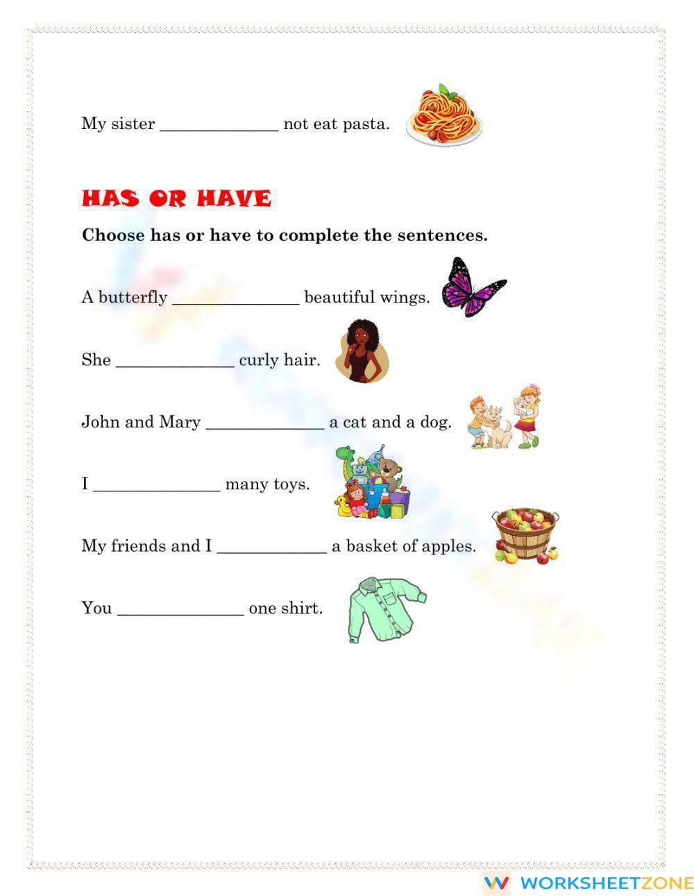 Essential Printable Verb Agreement Worksheet | Grade 1-2 - Page 3
