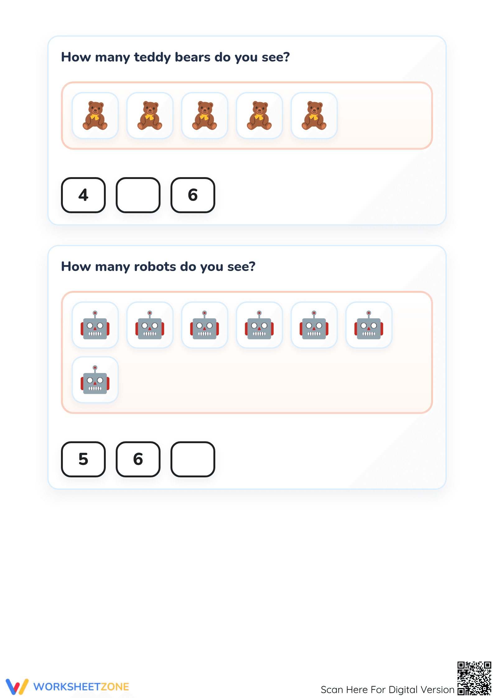 Essential Toys Vocabulary Worksheet for PreK & Kindergarten - Page 3
