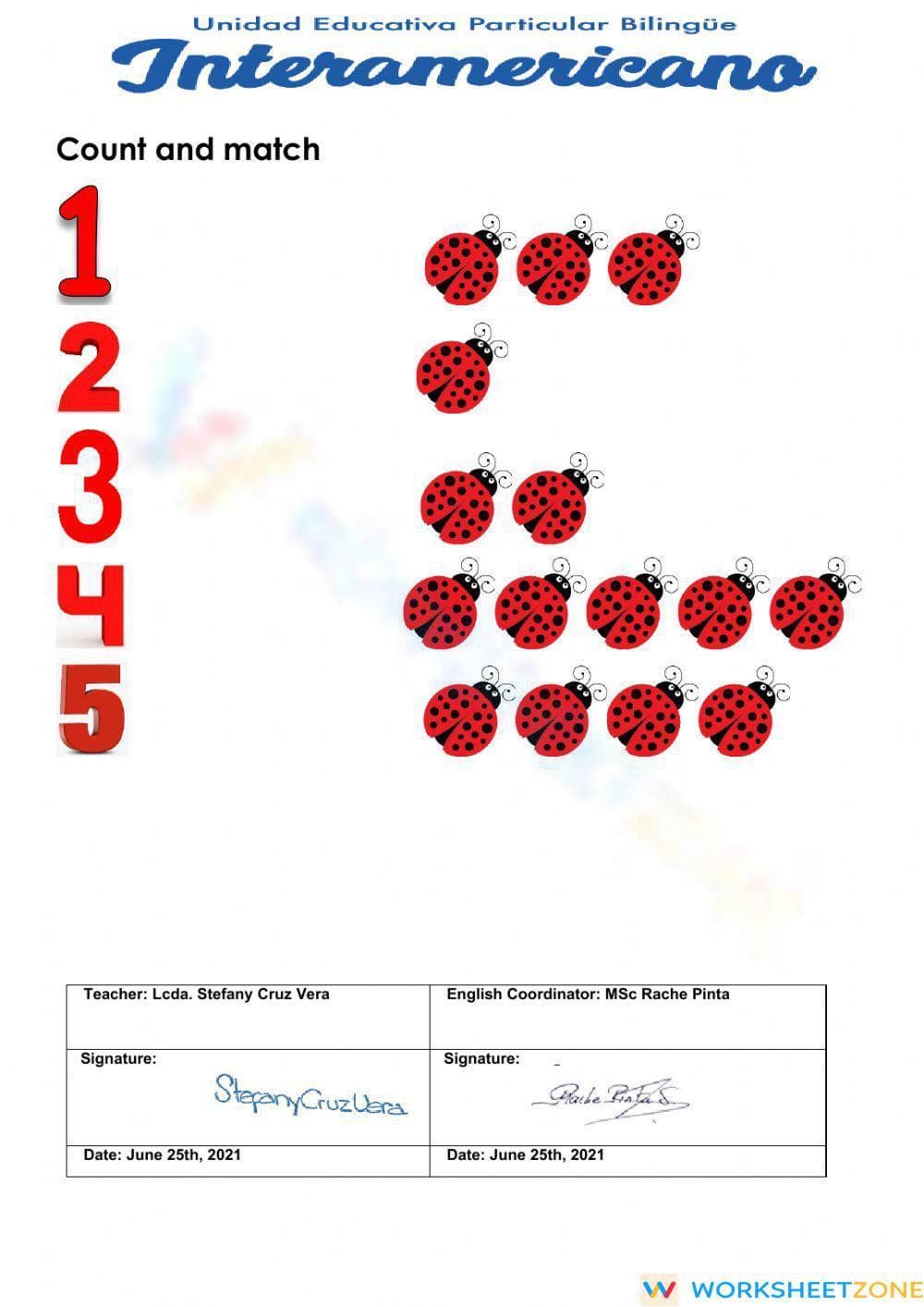 Printable Kindergarten Weekly Review Worksheet | ELA & Math - Page 7
