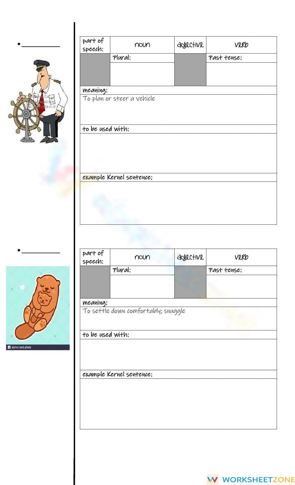 Essential Vocabulary Analysis Worksheet | Grade 6 ELA - Page 3