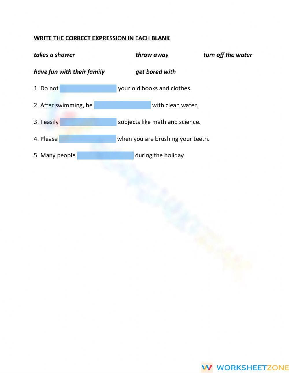 Essential Vocabulary Practice Worksheet | Grade 5 ELA - Page 2
