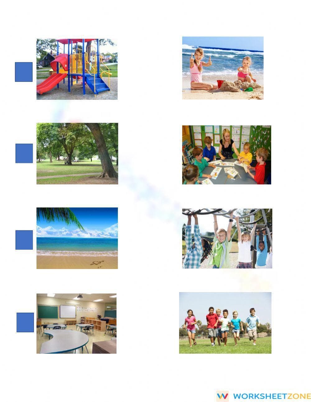 Essential What & Where Questions Worksheet | Grade 1-5 - Page 2