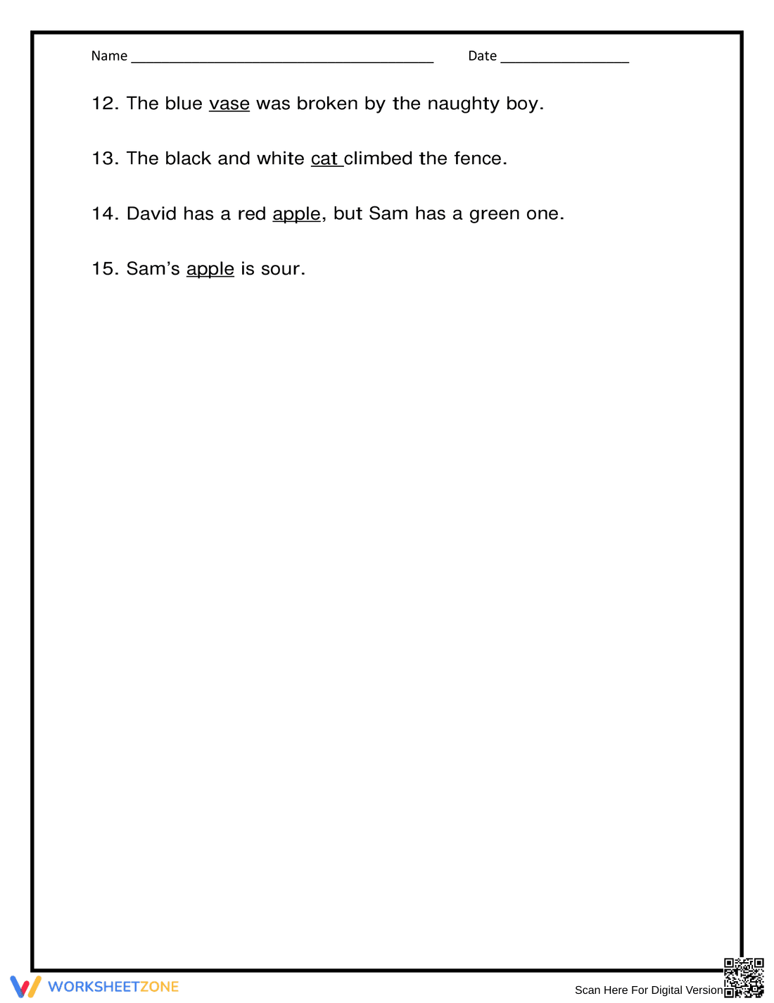 Grade 2 Adjectives — Essential No-Prep Grammar Worksheet - Page 2