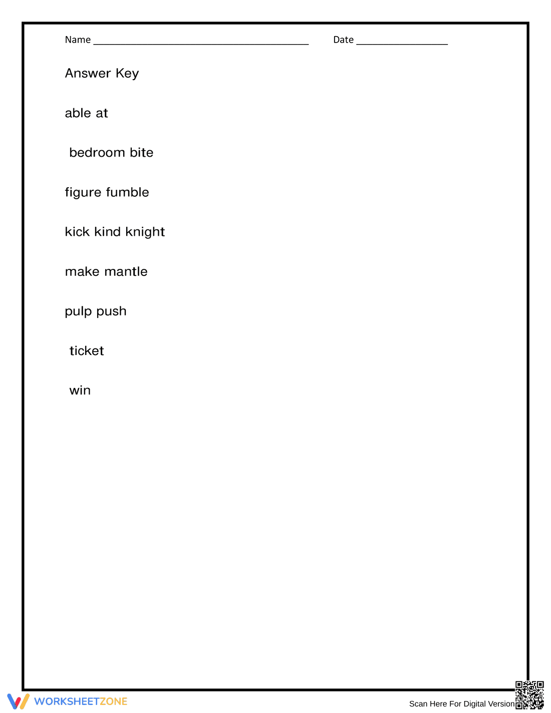 Alphabetical Order Word Sorting | Essential Grade 1 ELA - Page 2