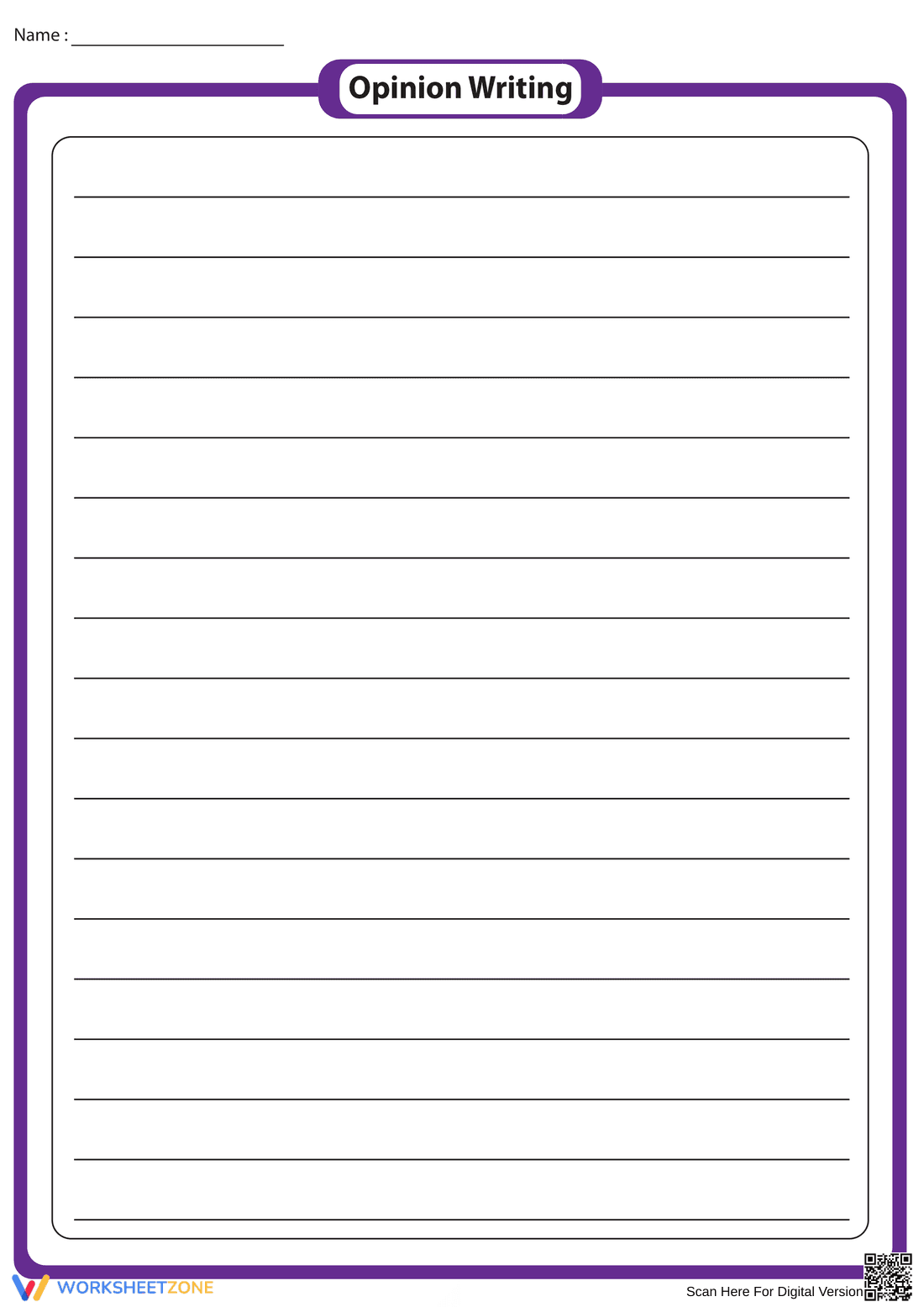 Opinion Writing Prompts for 7th Grade - Page 2