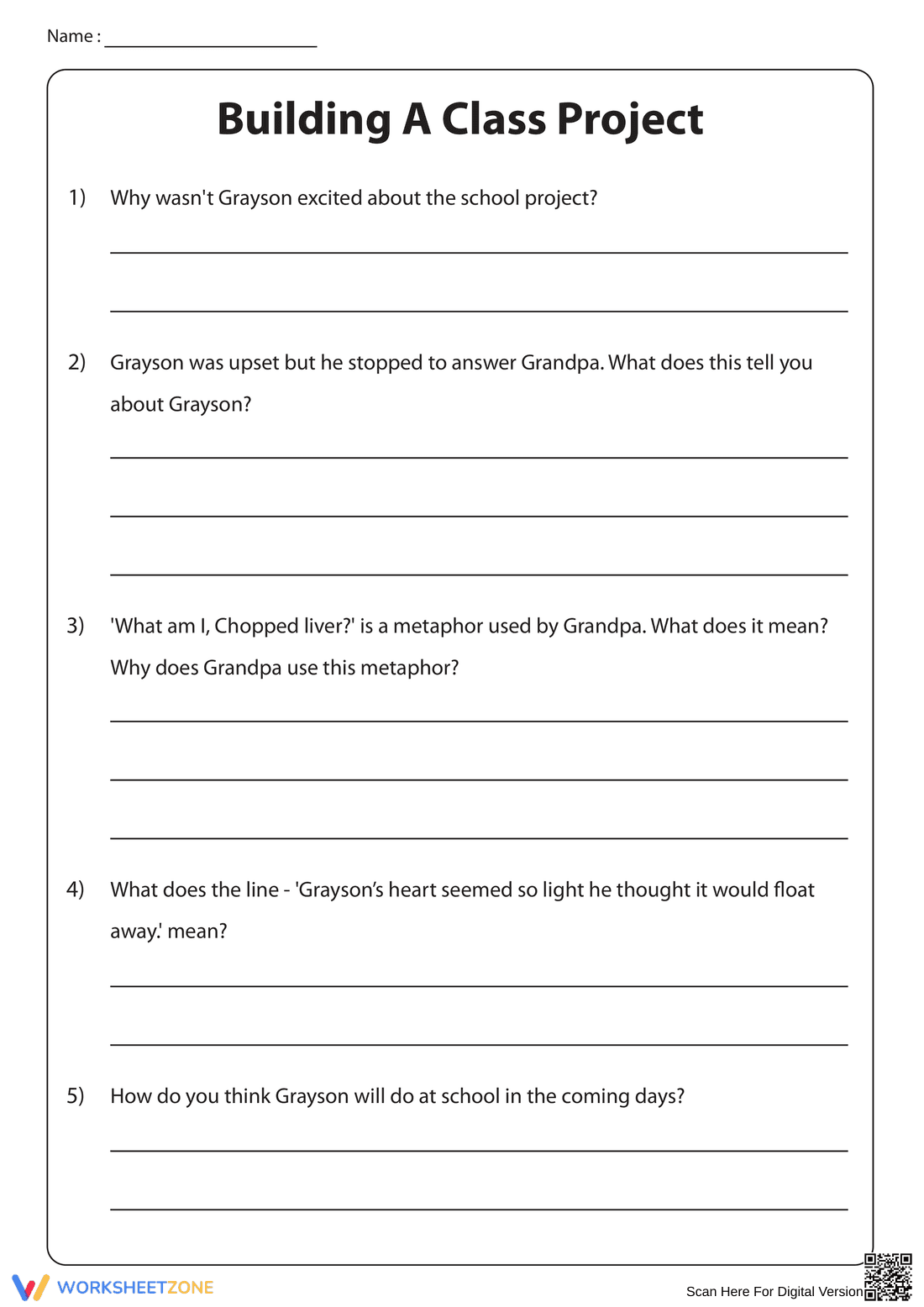 Fiction Story: Building a Class Project - Page 4