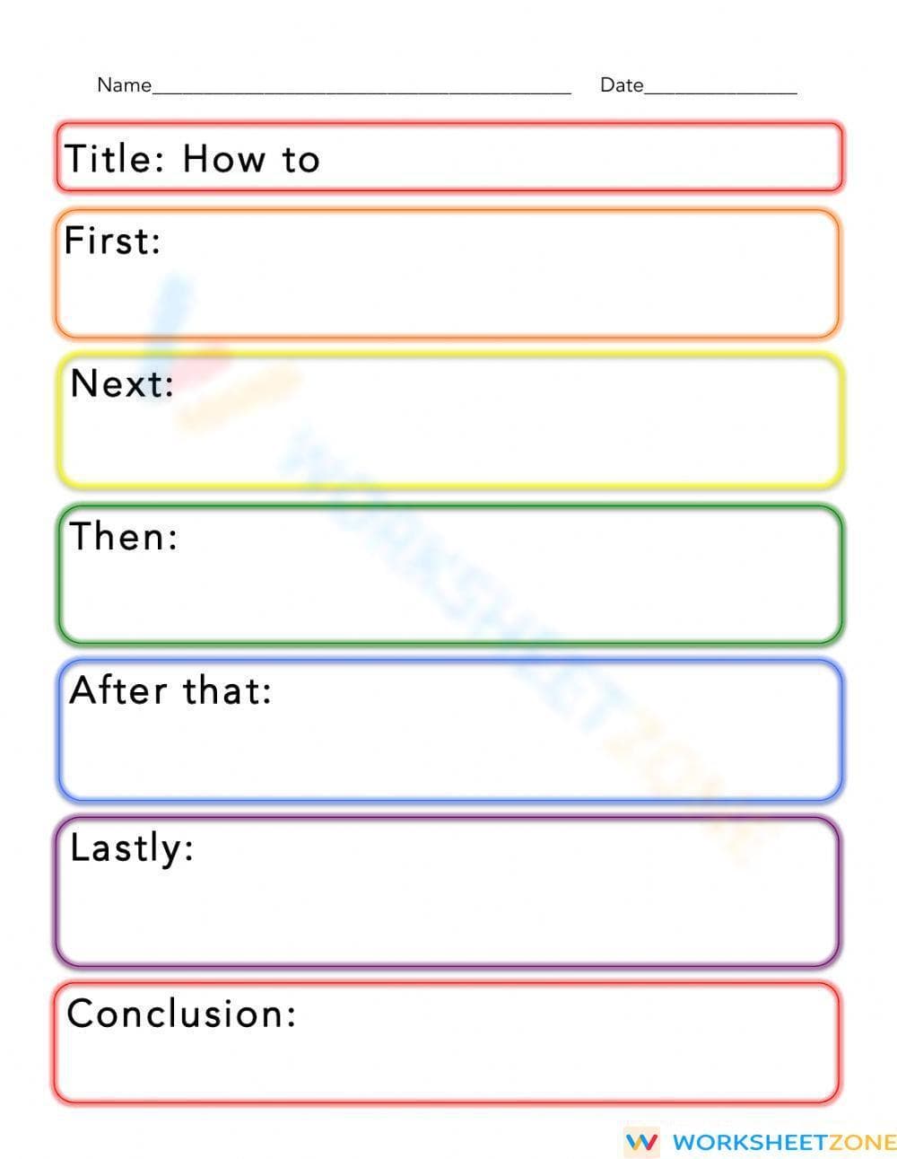 Essential Descriptive Writing How-to Worksheet | Grade 2-6 - Page 2