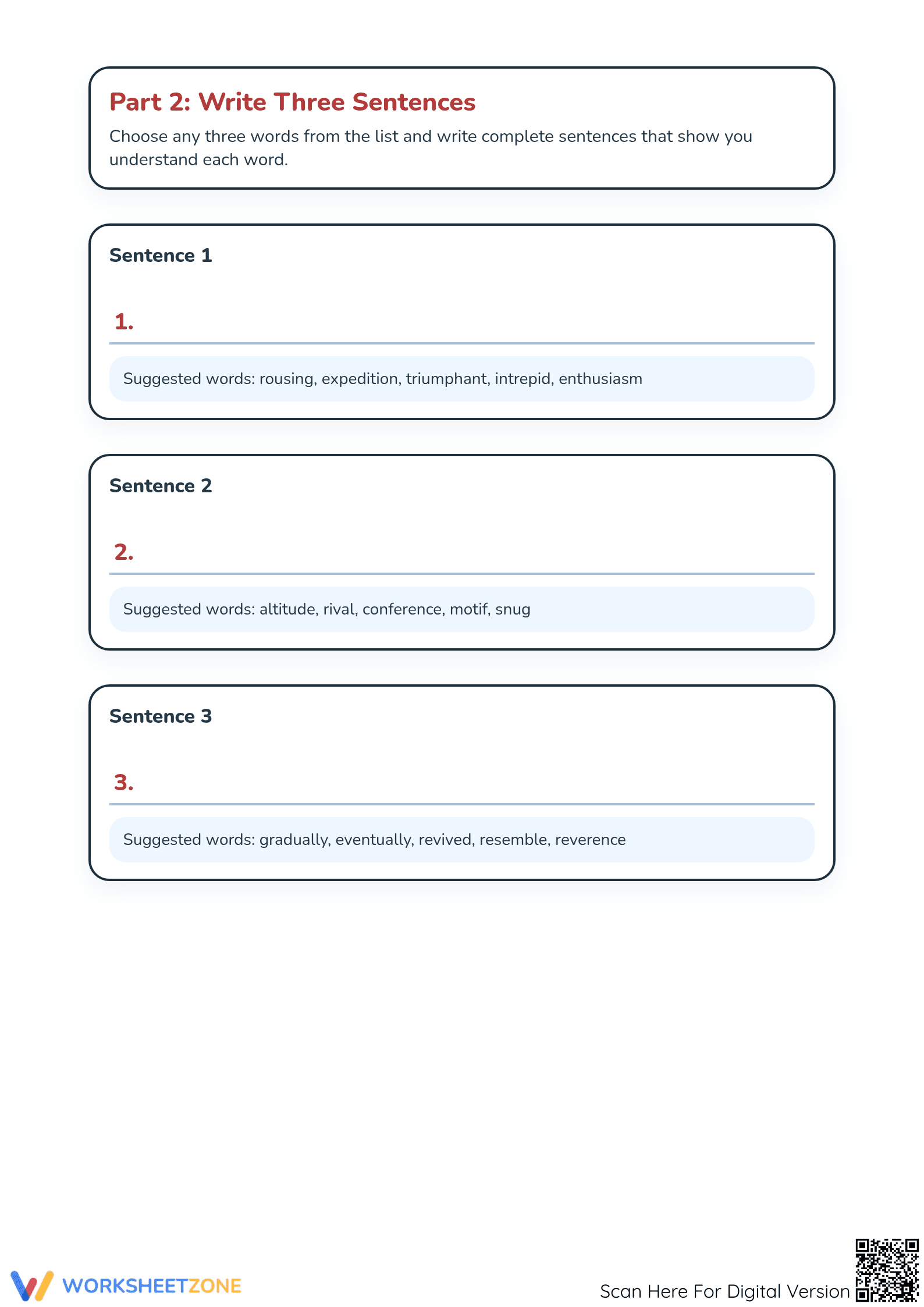 Grade 3 Twenty-One Balloons — Printable No-Prep Worksheet - Page 3