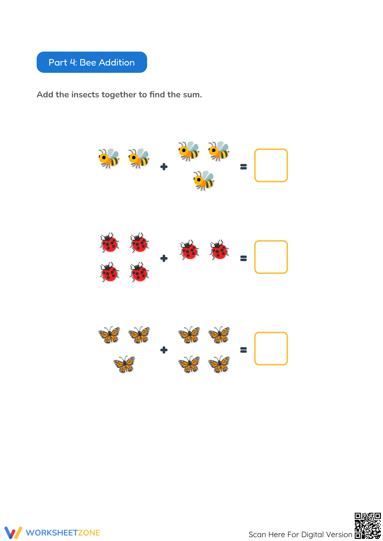 Essential Kindergarten Math: Counting and Addition Printable - Page 5