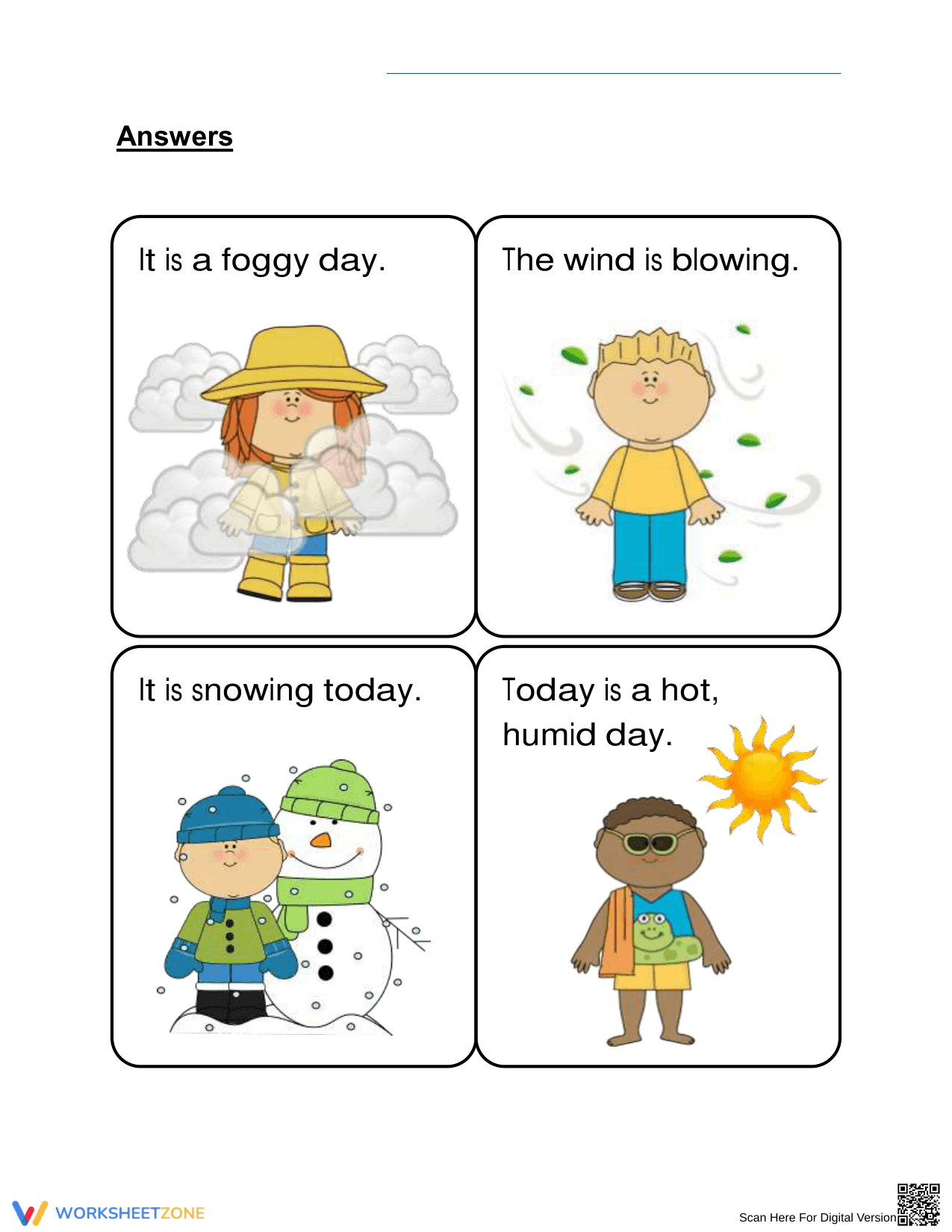 Essential Grade 2 Weather Worksheet | Printable Science - Page 2