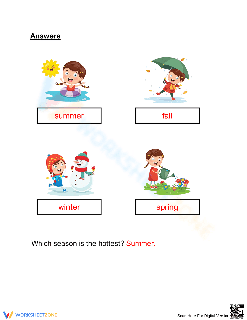 Learning the Names of the Seasons - Page 2