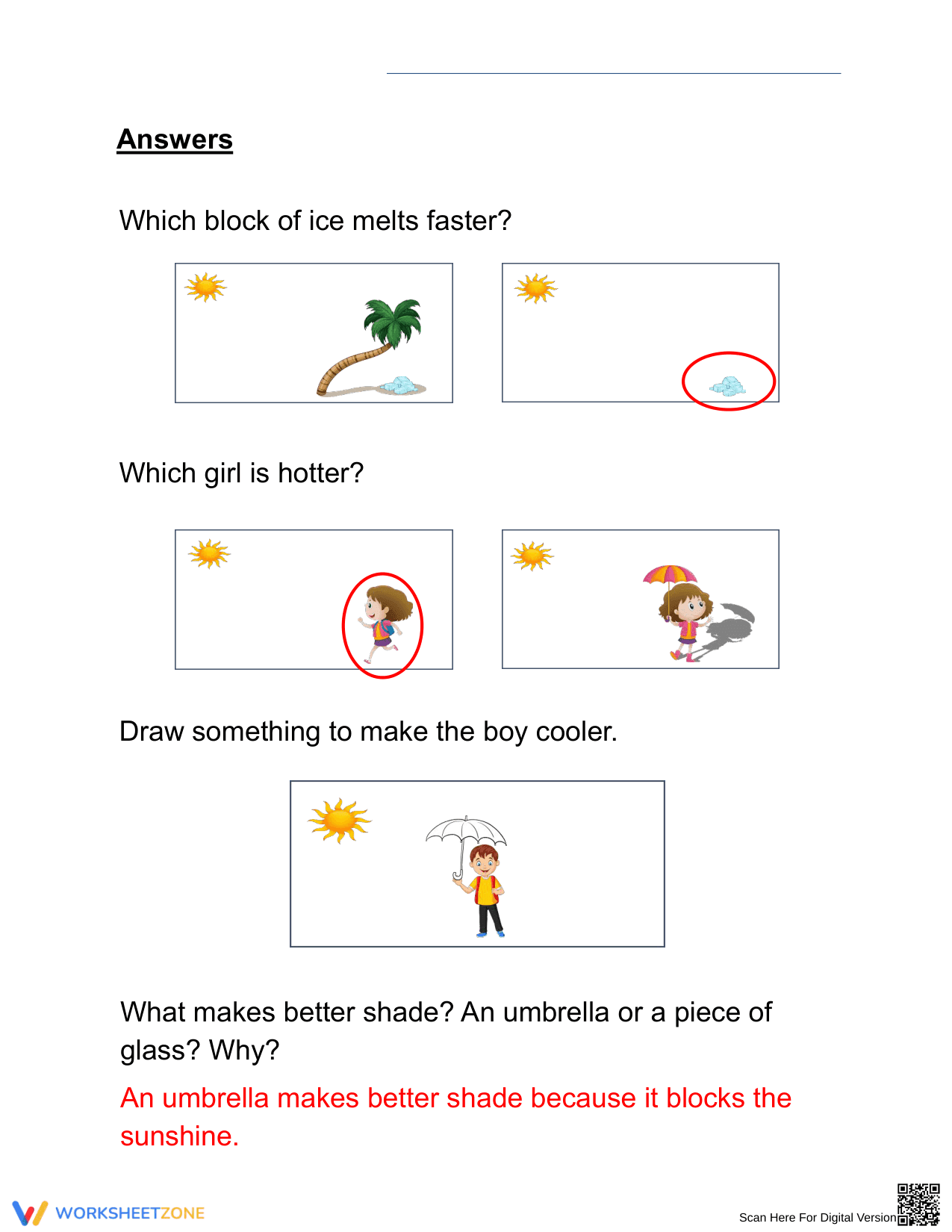Grade 1 Shade Structures — Printable No-Prep Worksheet - Page 2