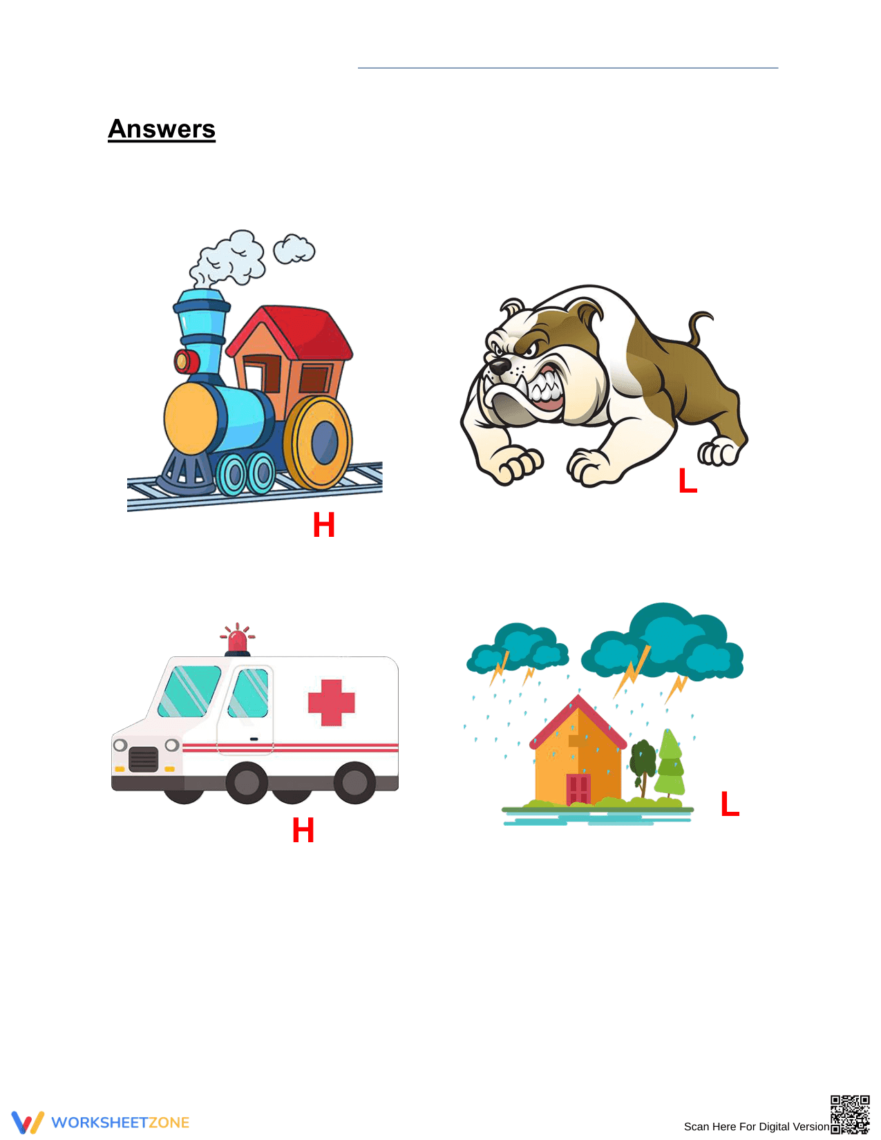 Printable Pitch Identification Worksheet | Grade 1 Science - Page 2