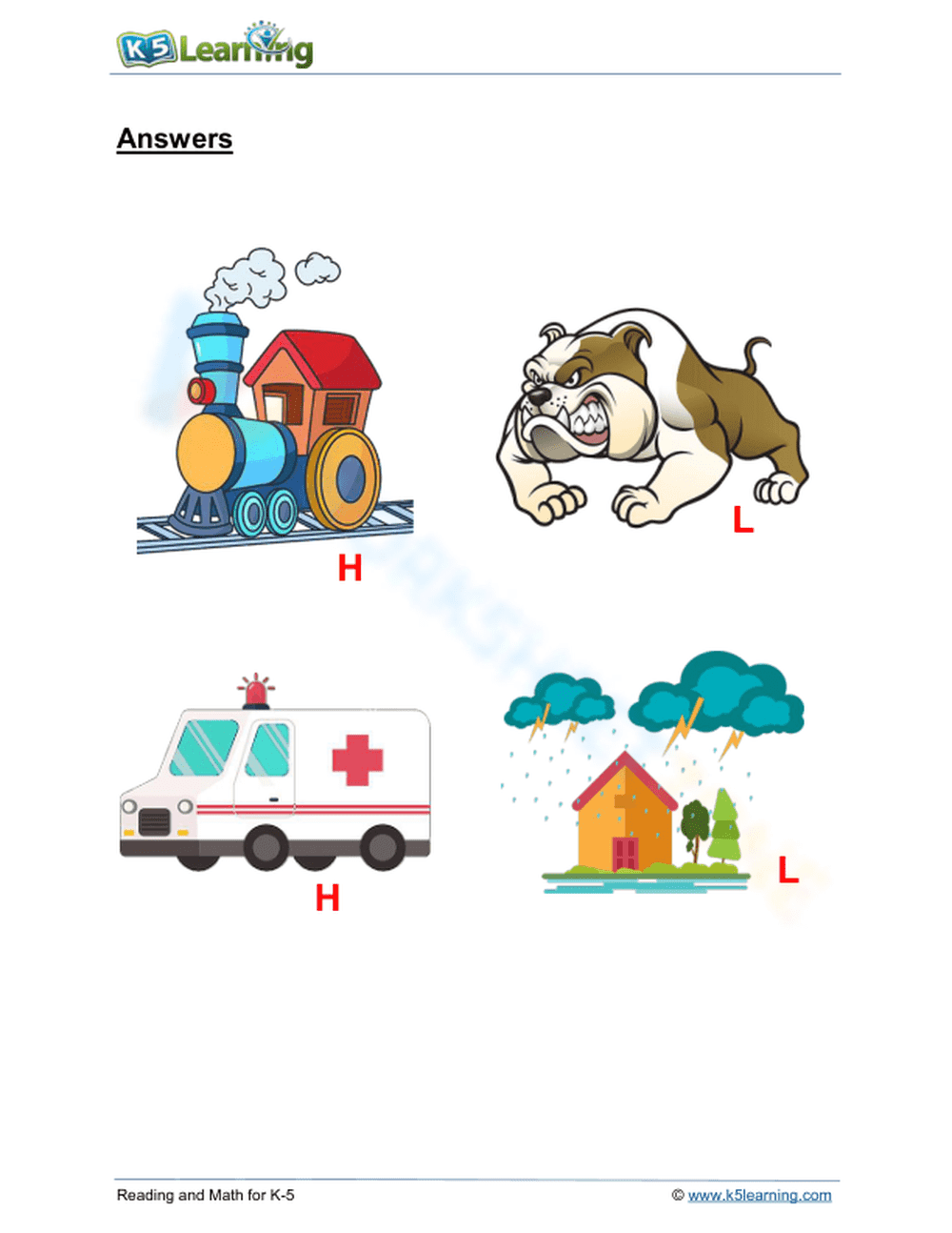 Printable Pitch Identification Worksheet | Grade 1 Science - Page 2
