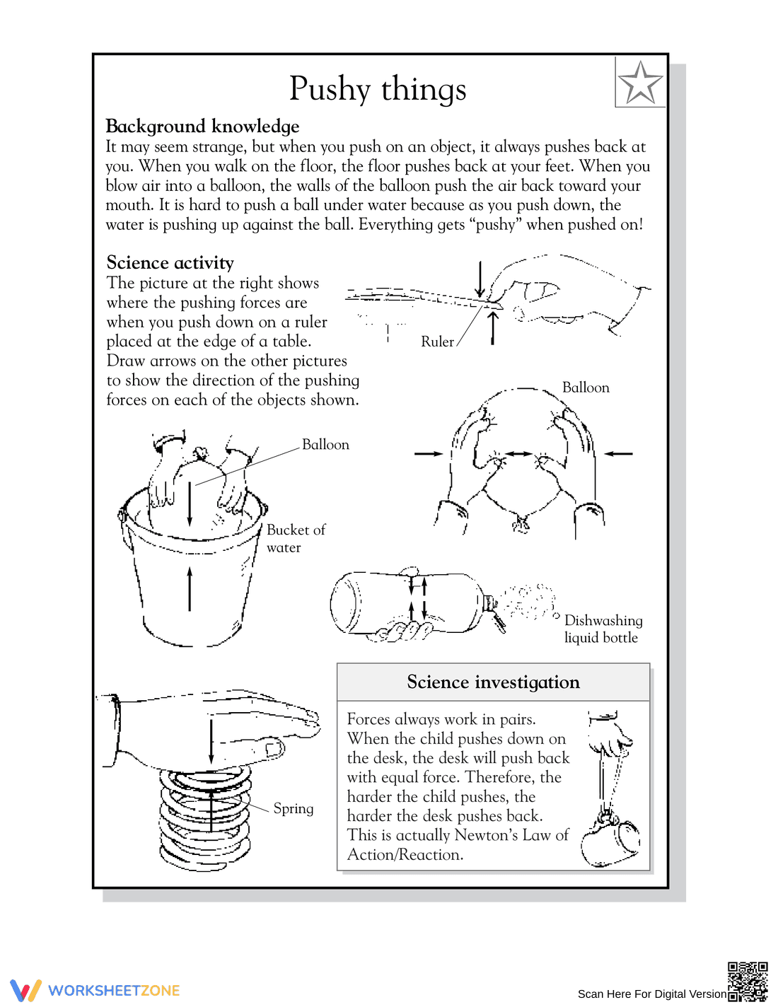 Essential Grade 4 Science: Action and Reaction Forces - Page 2