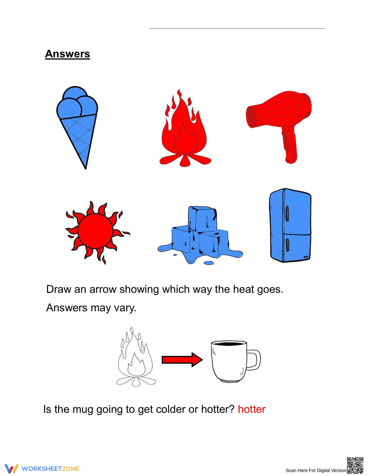 Identifying Hot or Cold Objects - Page 2