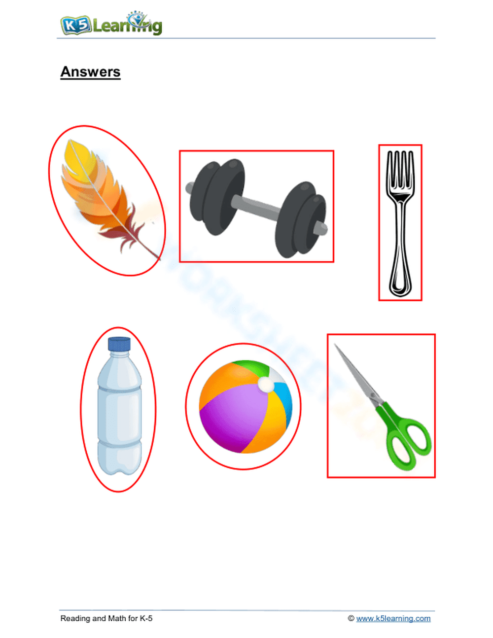 Sink or Float Science Worksheet | Grade 1-2 Essential - Page 2