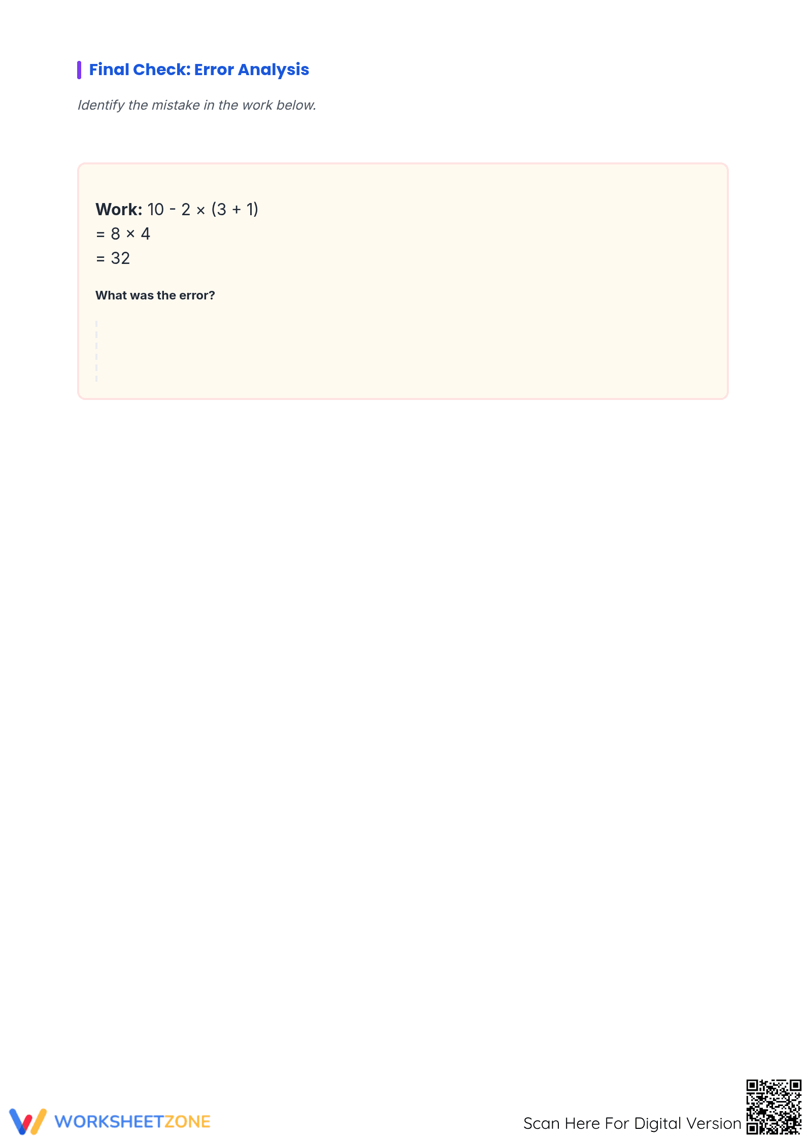 Essential Order of Operations with Integers | Grade 7 - Page 5
