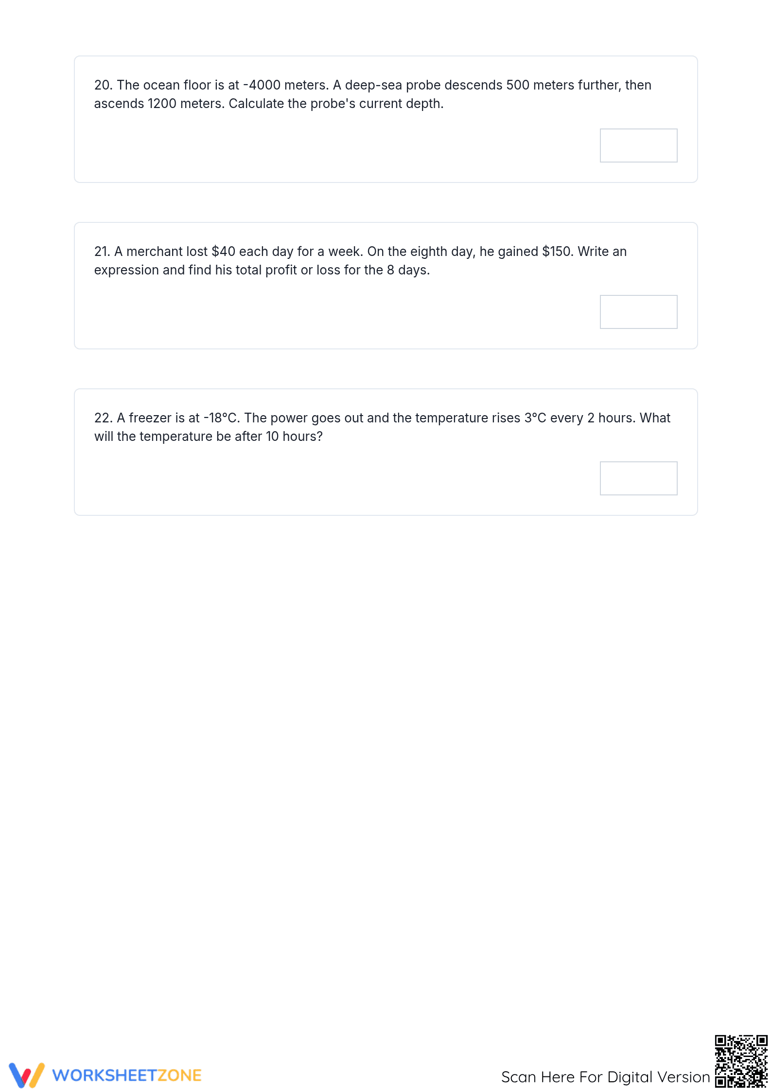 Essential Order of Operations with Integers | Grade 6-8 Math - Page 5