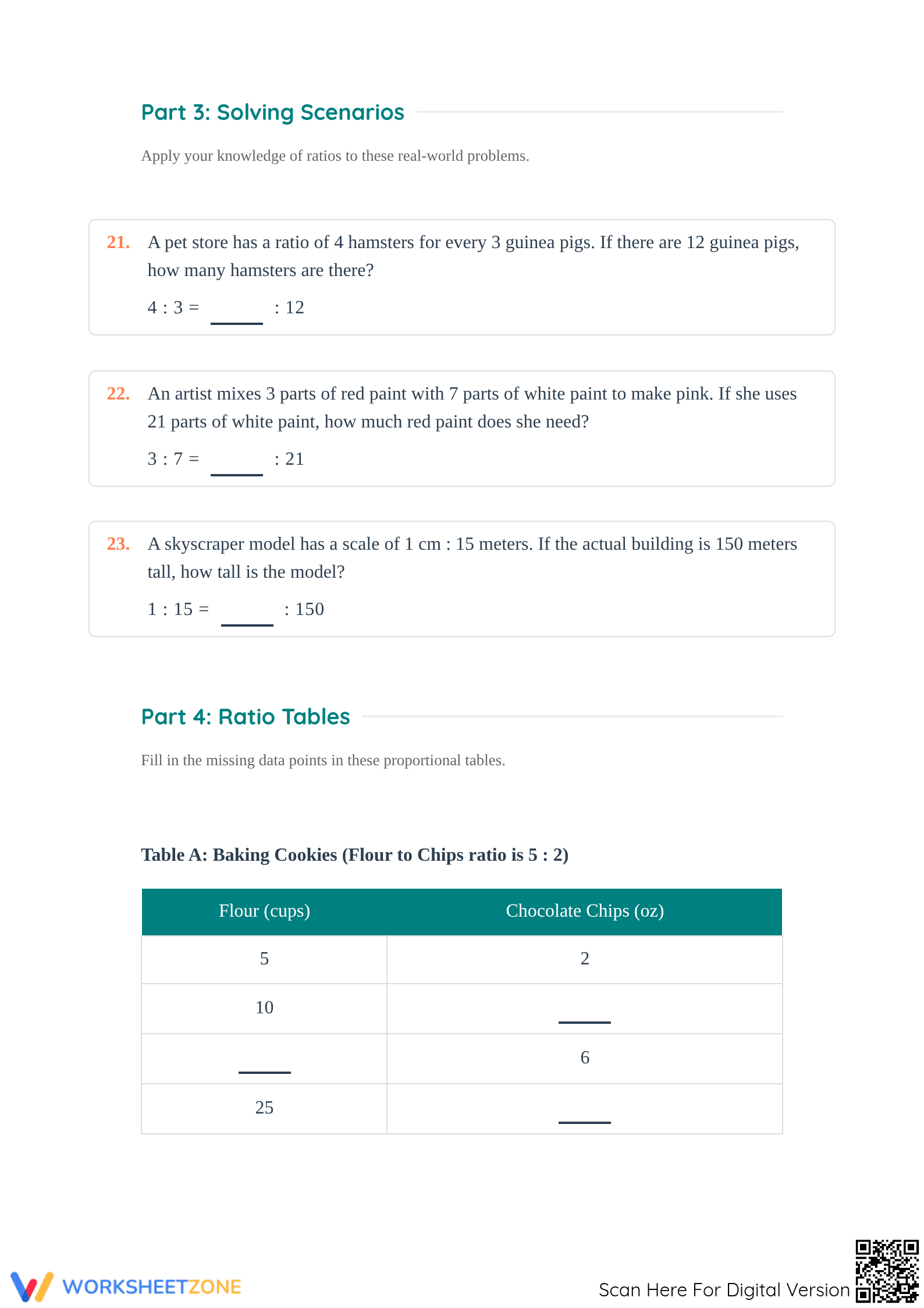 Essential Equivalent Ratios Explorer | Grade 5 Math - Page 3