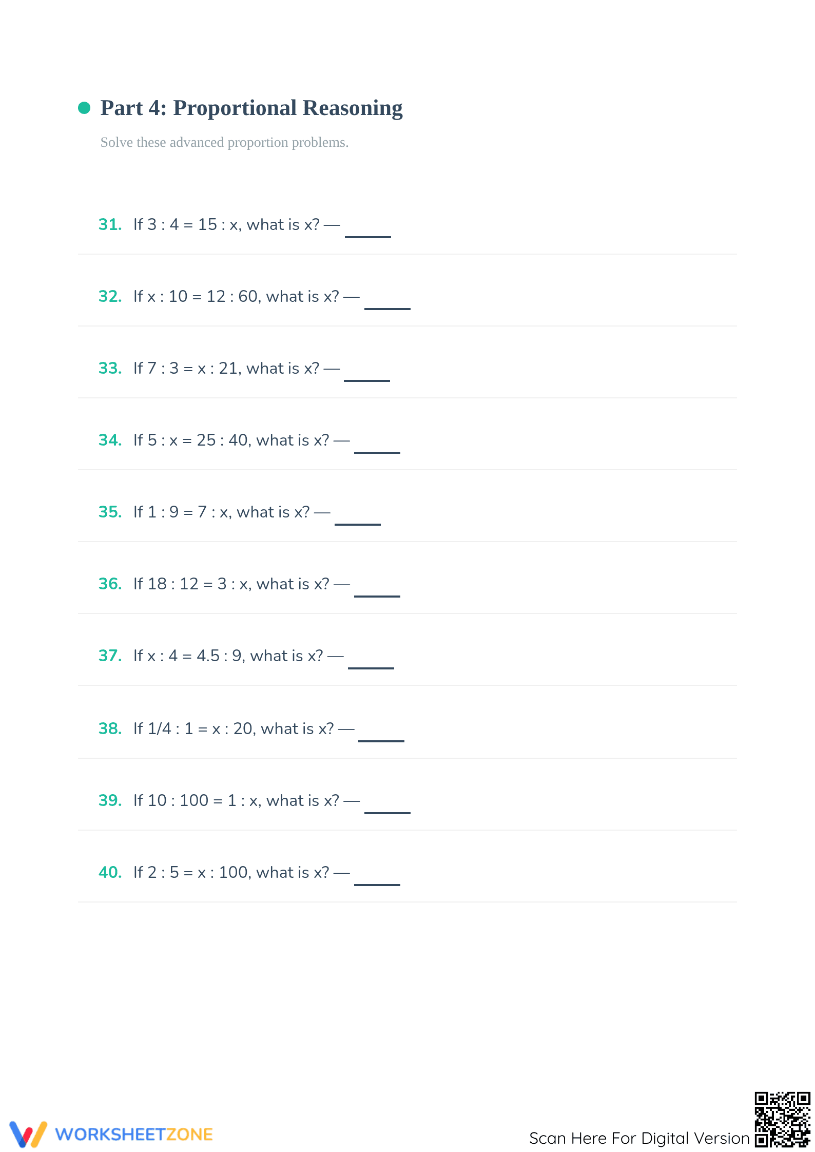 Essential Equivalent Ratios Worksheet | Grades 4-5 Math - Page 5