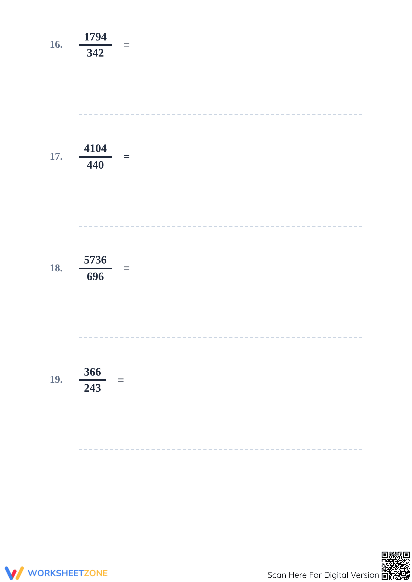 Printable Improper Fractions Worksheet | Grades 4-6 - Page 5