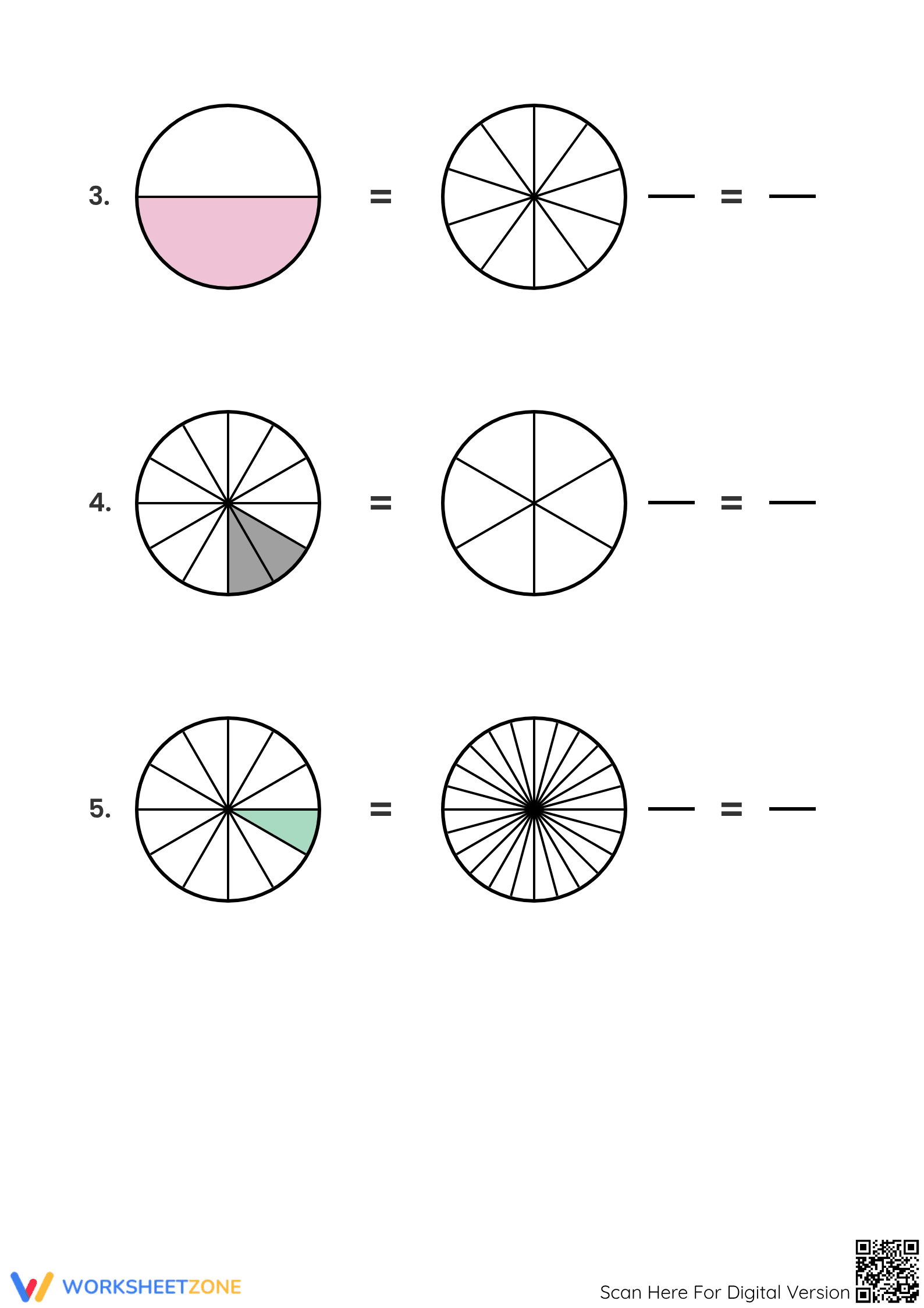 Essential Equivalent Fractions Worksheet | Grade 4 Math - Page 2