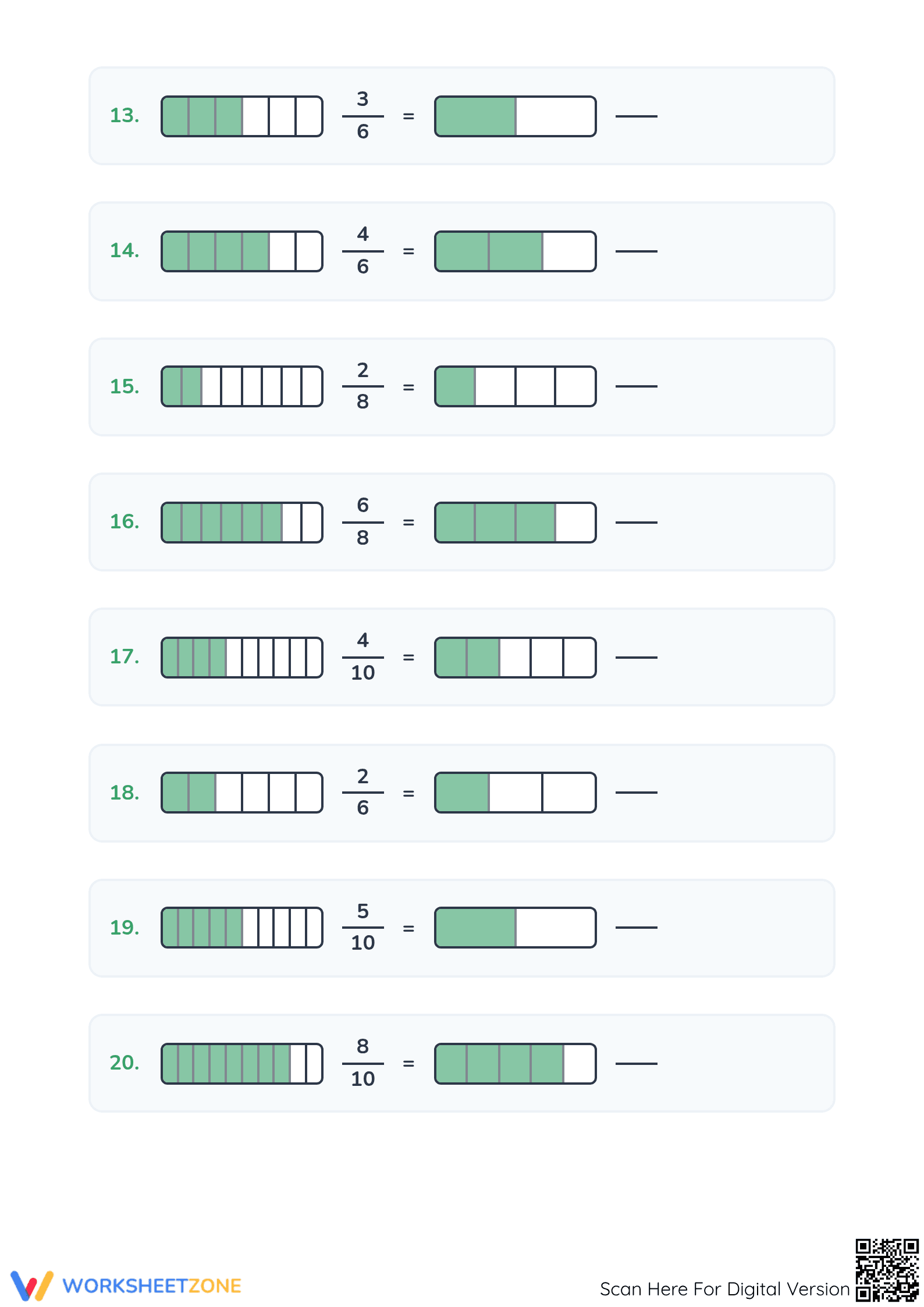 3.NF.A.3.B Worksheet: Equivalent Fractions — Essential Test - Page 3