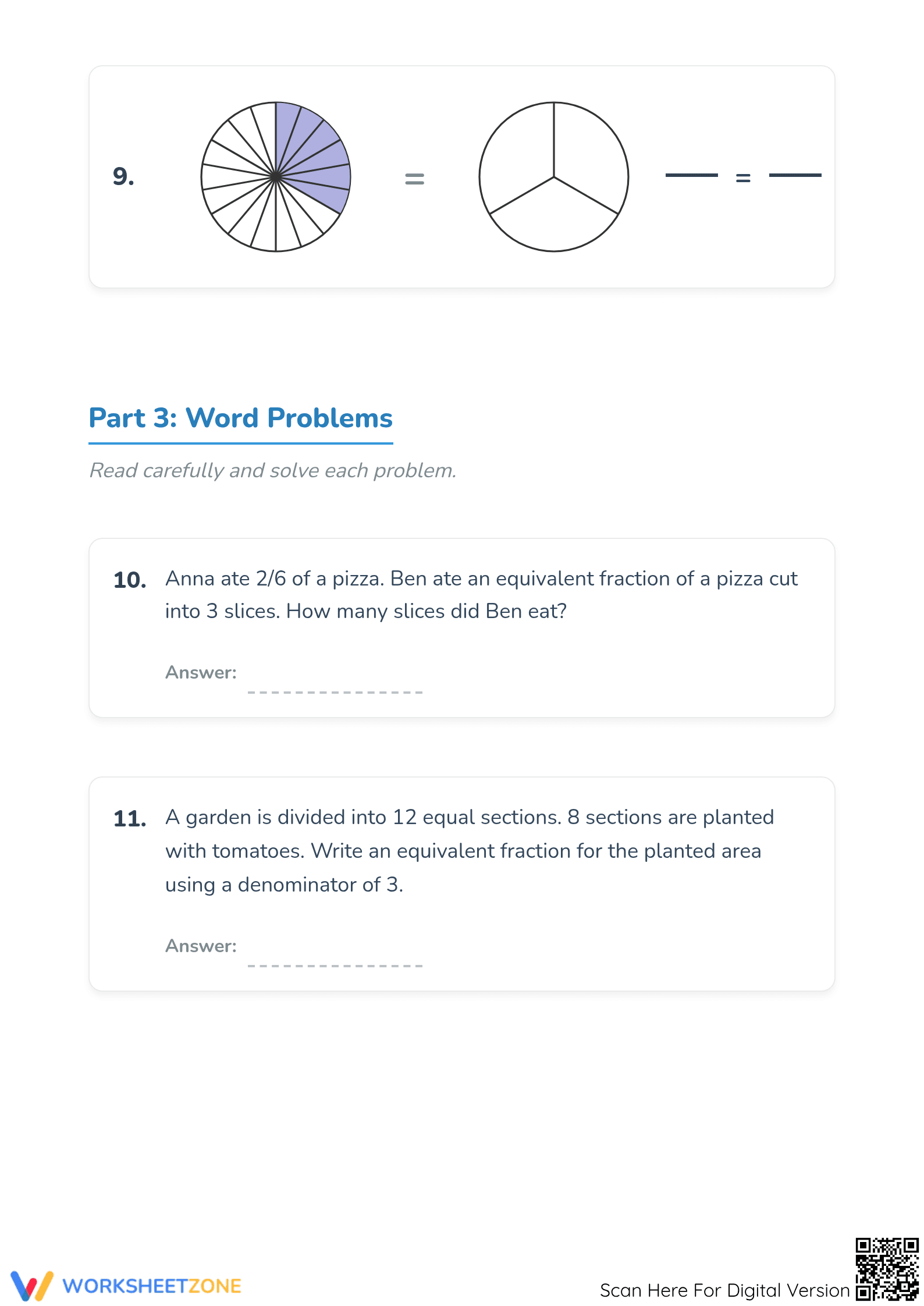 Essential Equivalent Fractions Worksheet | Grade 4 Math - Page 4