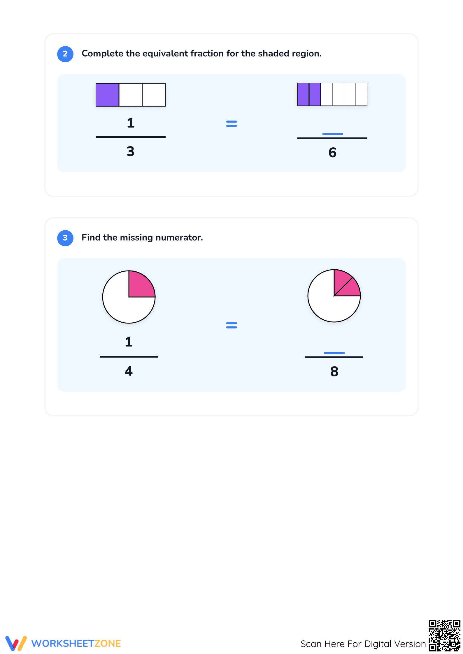 Essential 4.NF.A.1 Worksheet: Equivalent Fractions Mastery - Page 2