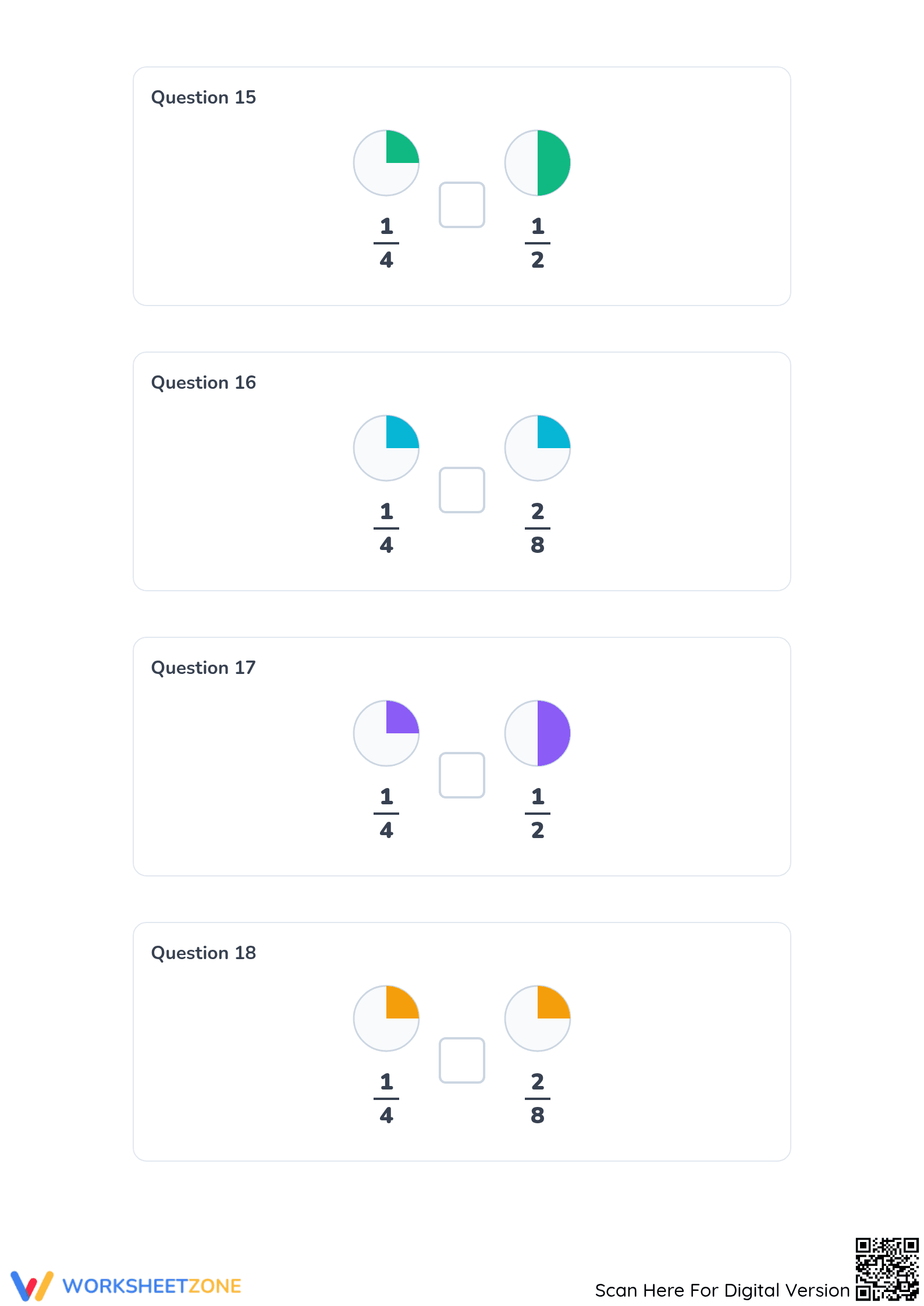 Essential Equivalent Fractions Mastery Worksheet | Grade 3 - Page 5