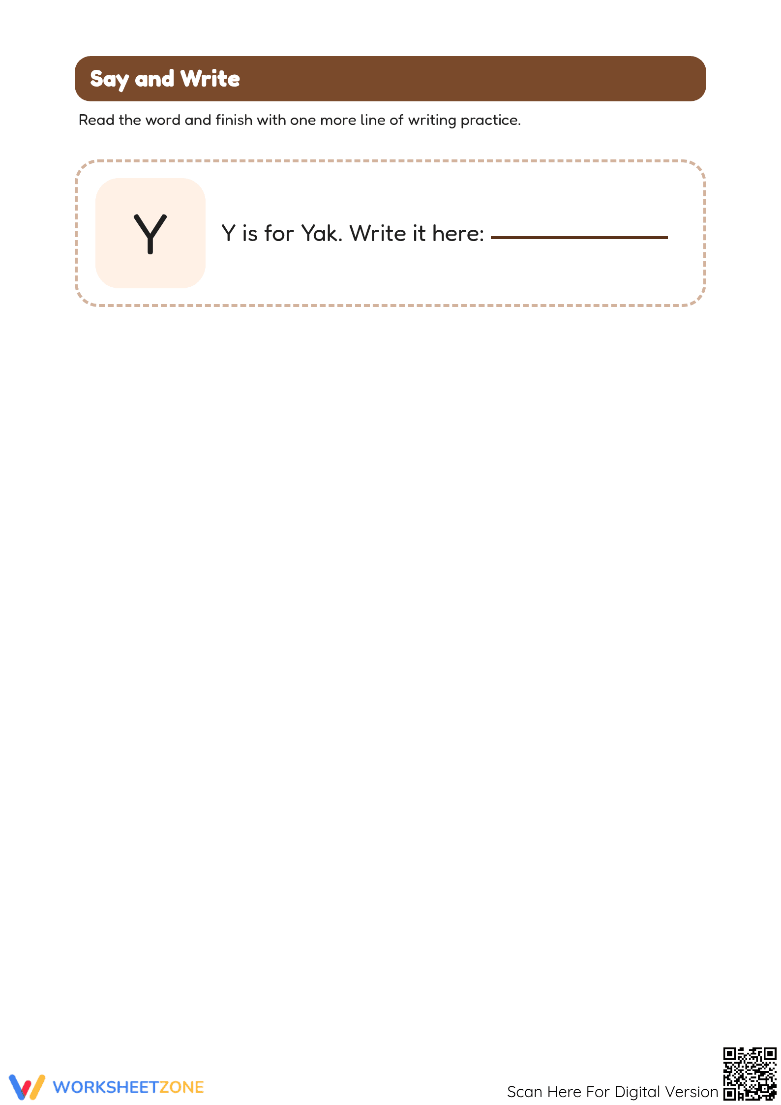 Learn to Write Letter Y: Essential Grade K-1 Handwriting - Page 3